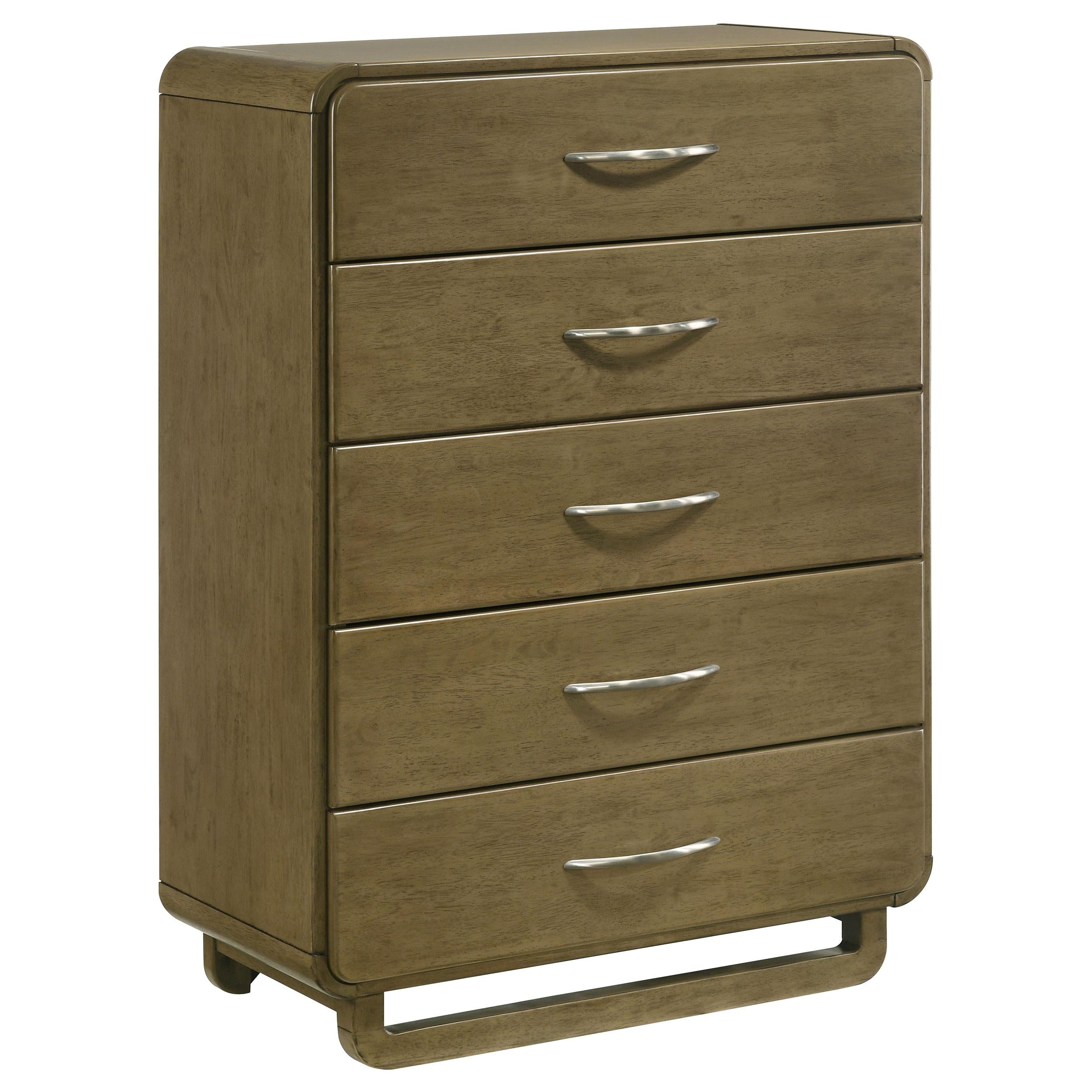 Amsbury 5 Pc Bedroom Set - Ideal Furniture (Fresno,CA) 