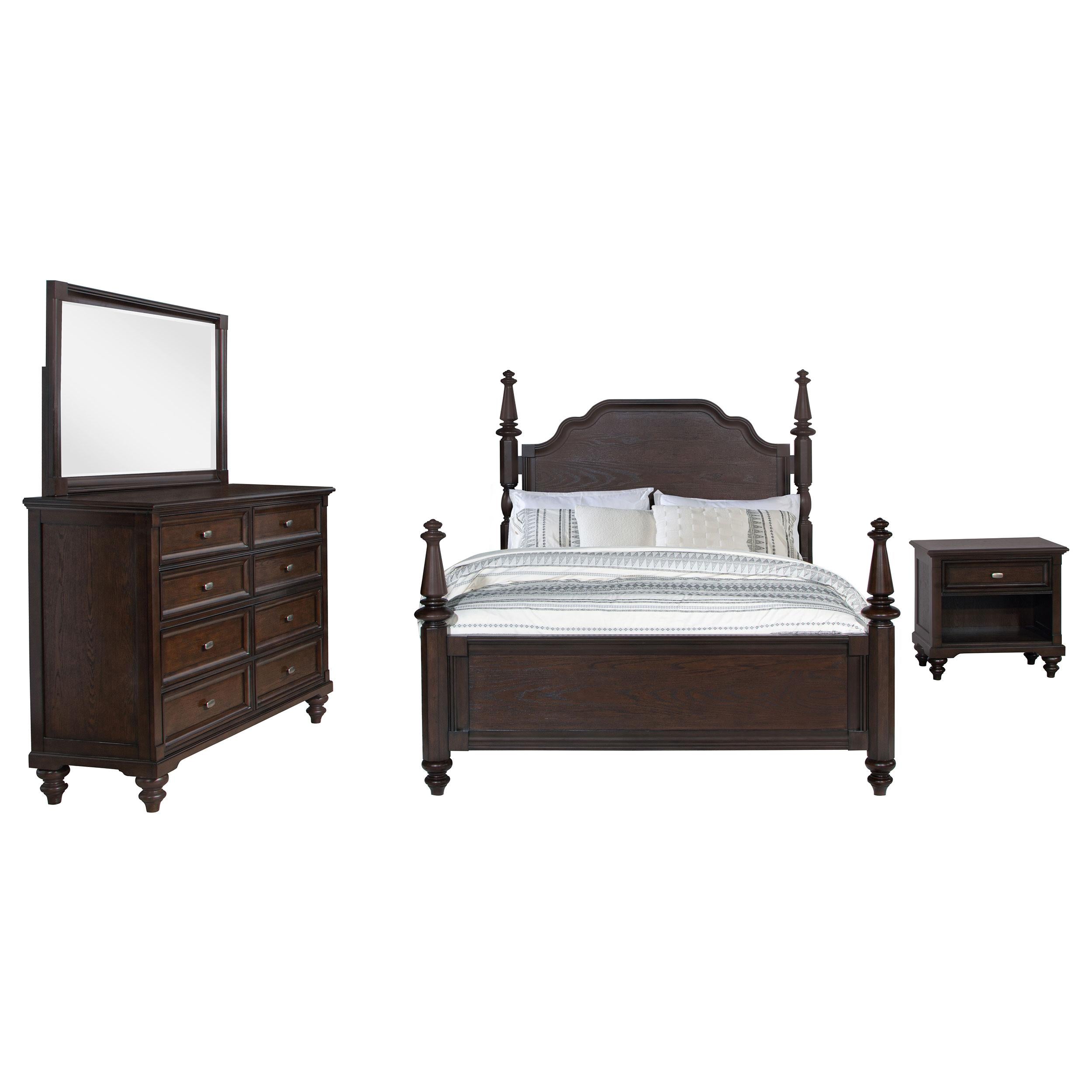 Andover 4 Pc Bedroom Set - Ideal Furniture (Fresno,CA) 