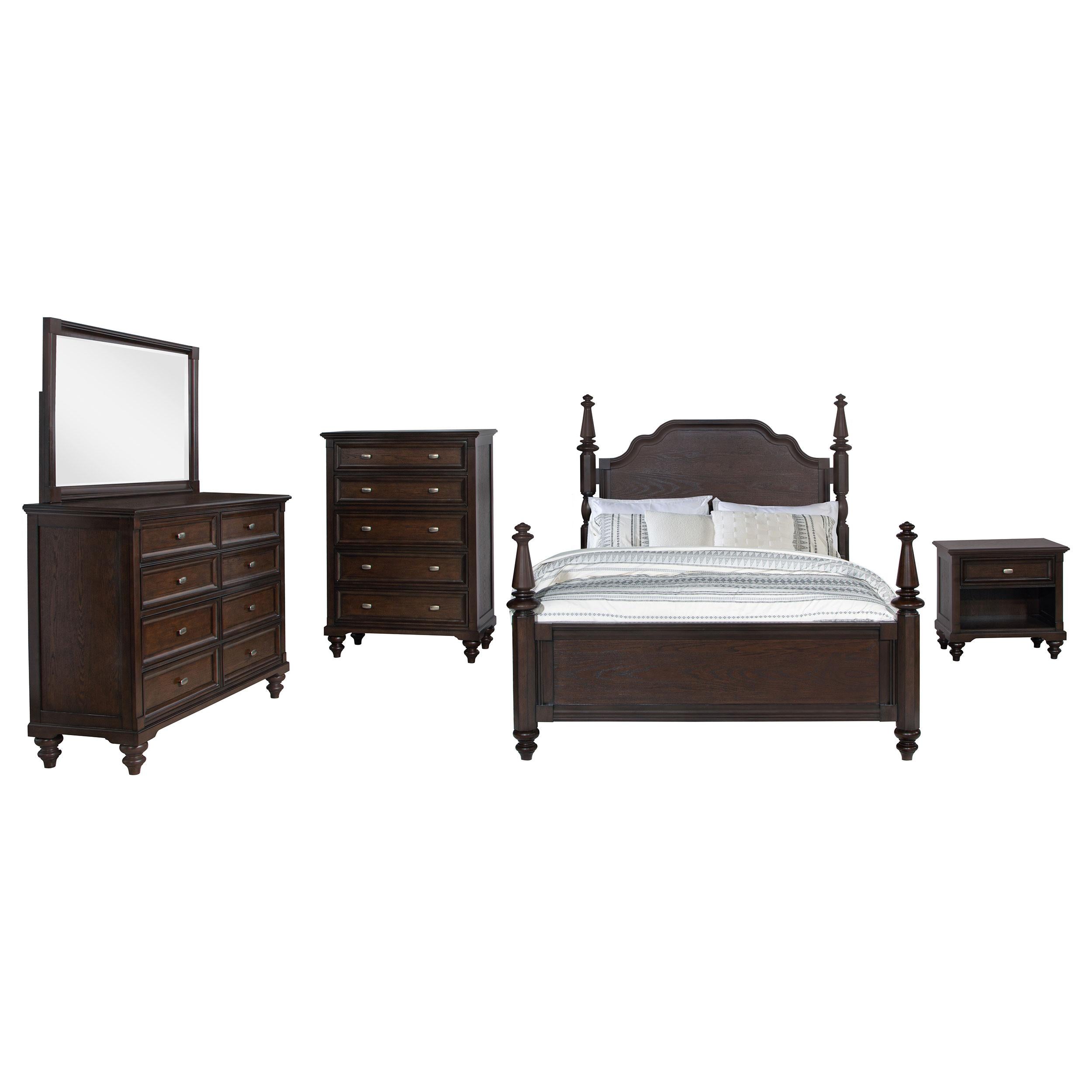Andover 5 Pc Bedroom Set - Ideal Furniture (Fresno,CA) 