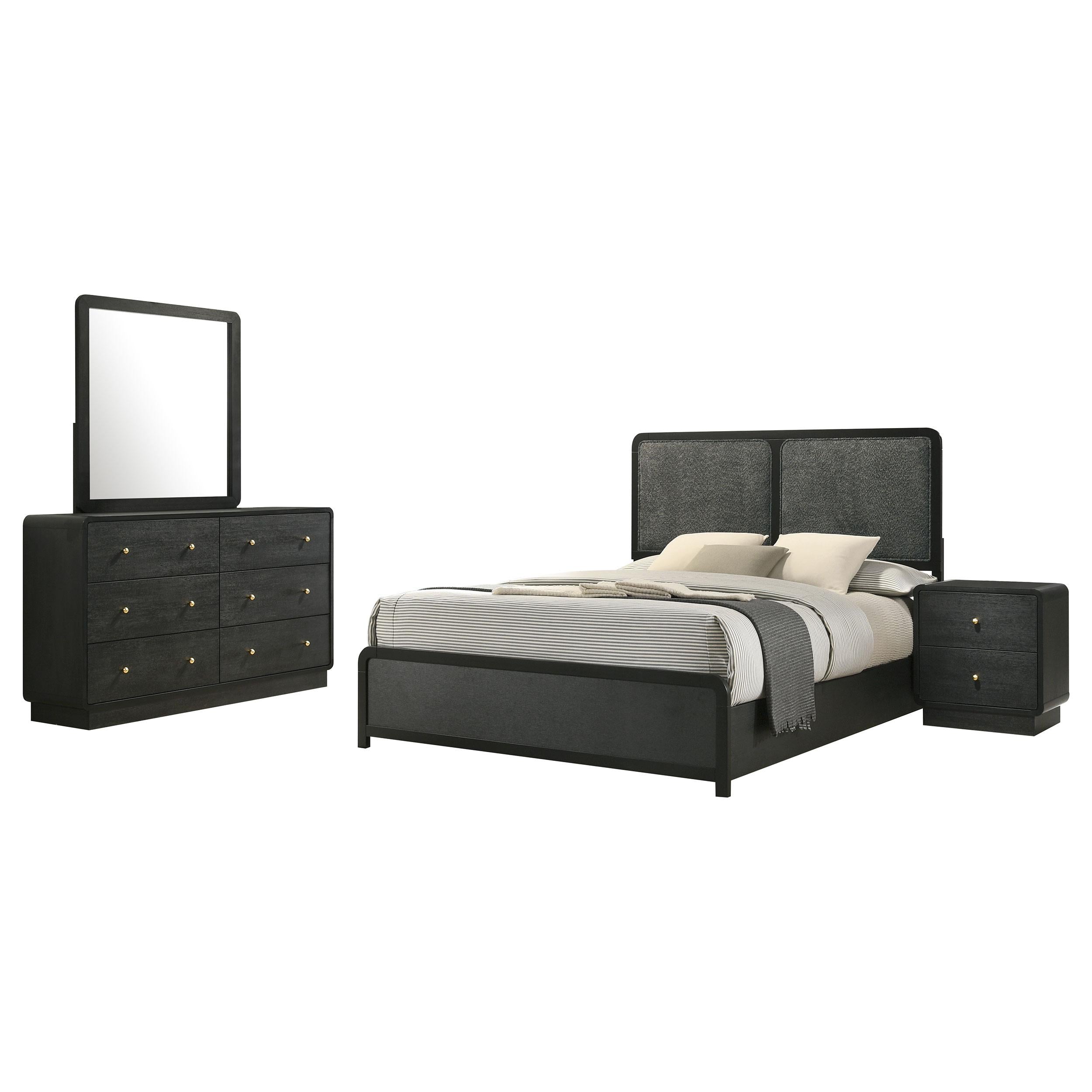 Cavelle 4 Pc Bedroom Set - Ideal Furniture (Fresno,CA) 