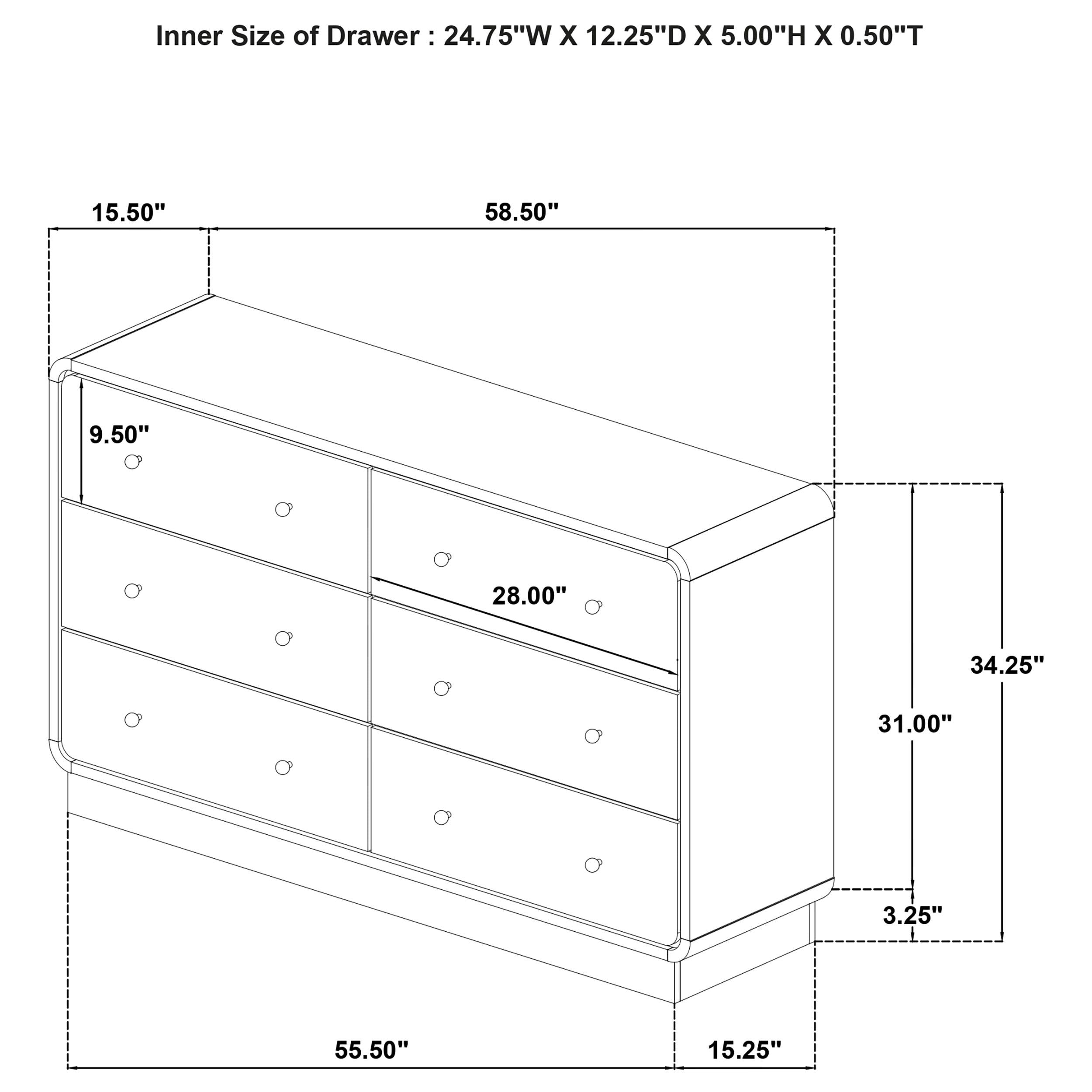 Cavelle 4 Pc Bedroom Set - Ideal Furniture (Fresno,CA) 