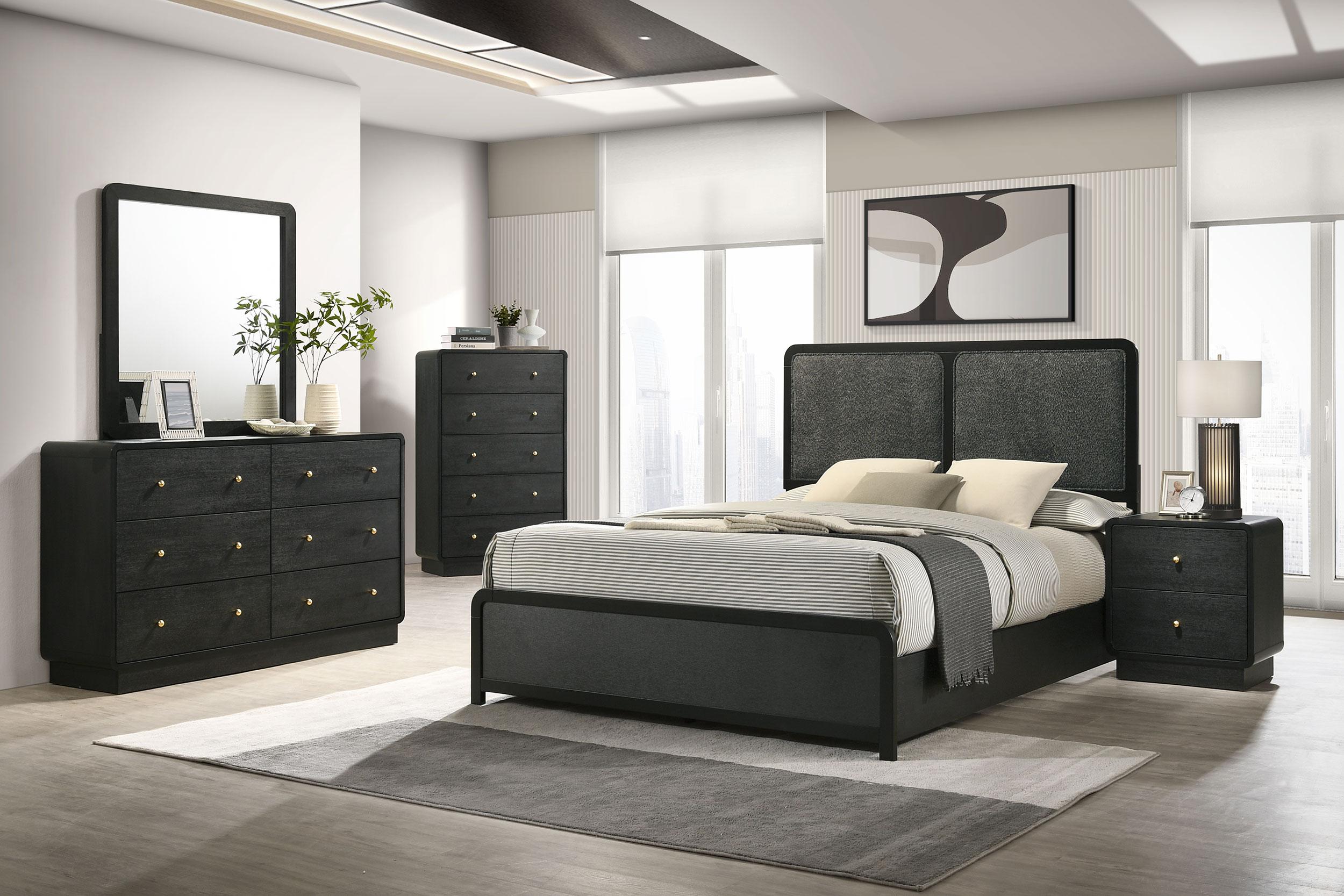Cavelle 5 Pc Bedroom Set - Ideal Furniture (Fresno,CA) 