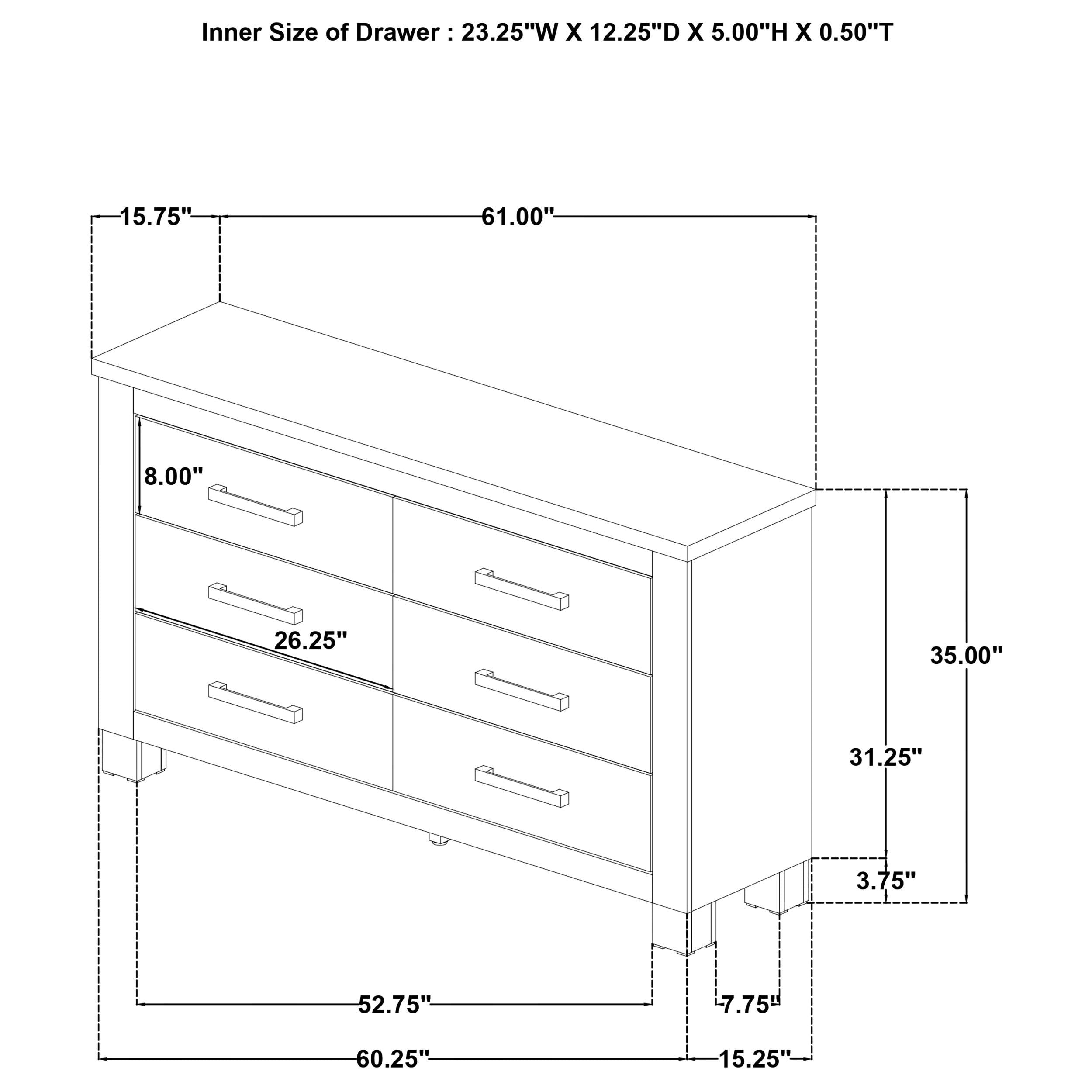 Oakglen Dressers - Ideal Furniture (Fresno,CA) 