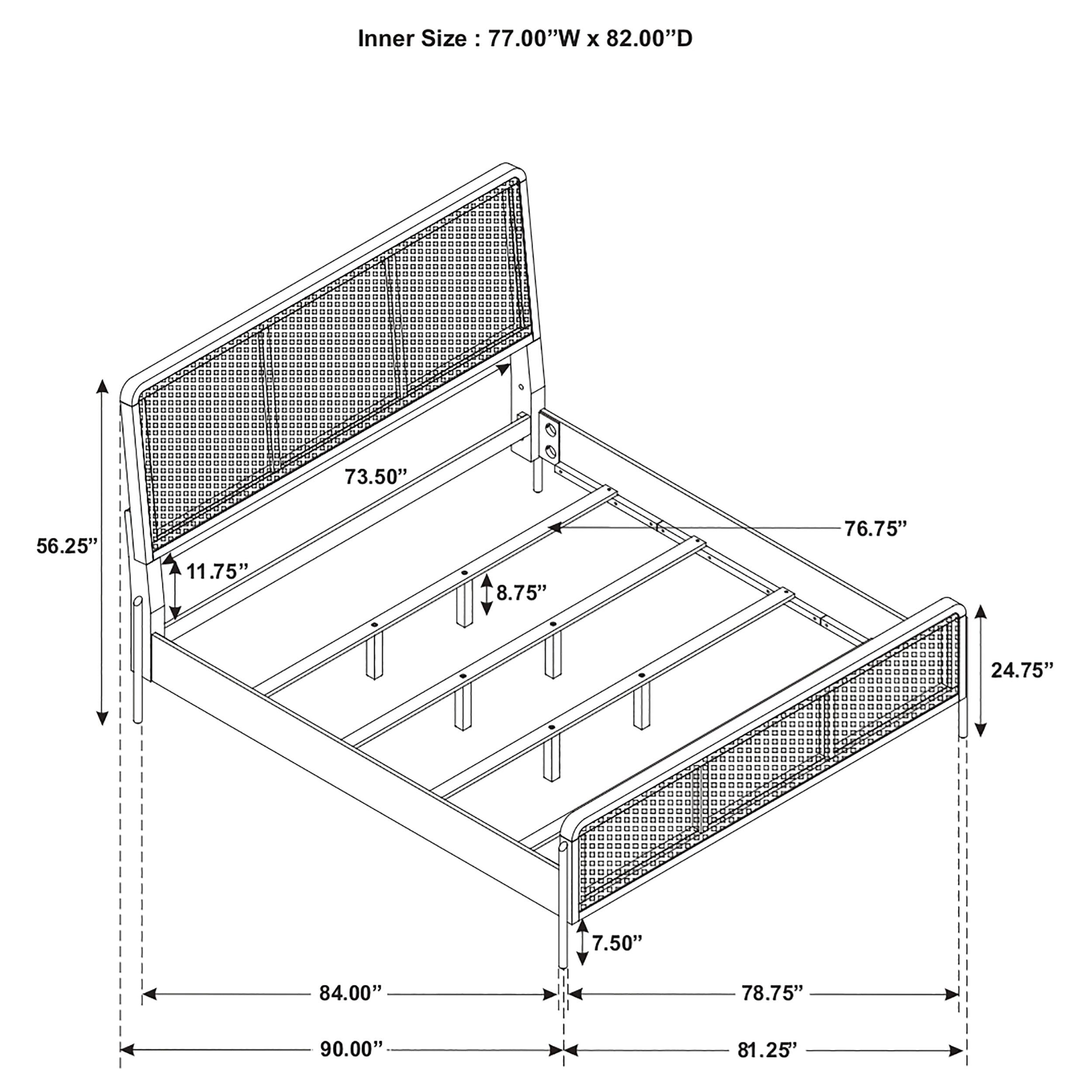 Arini Eastern King Bed - Ideal Furniture (Fresno,CA) 