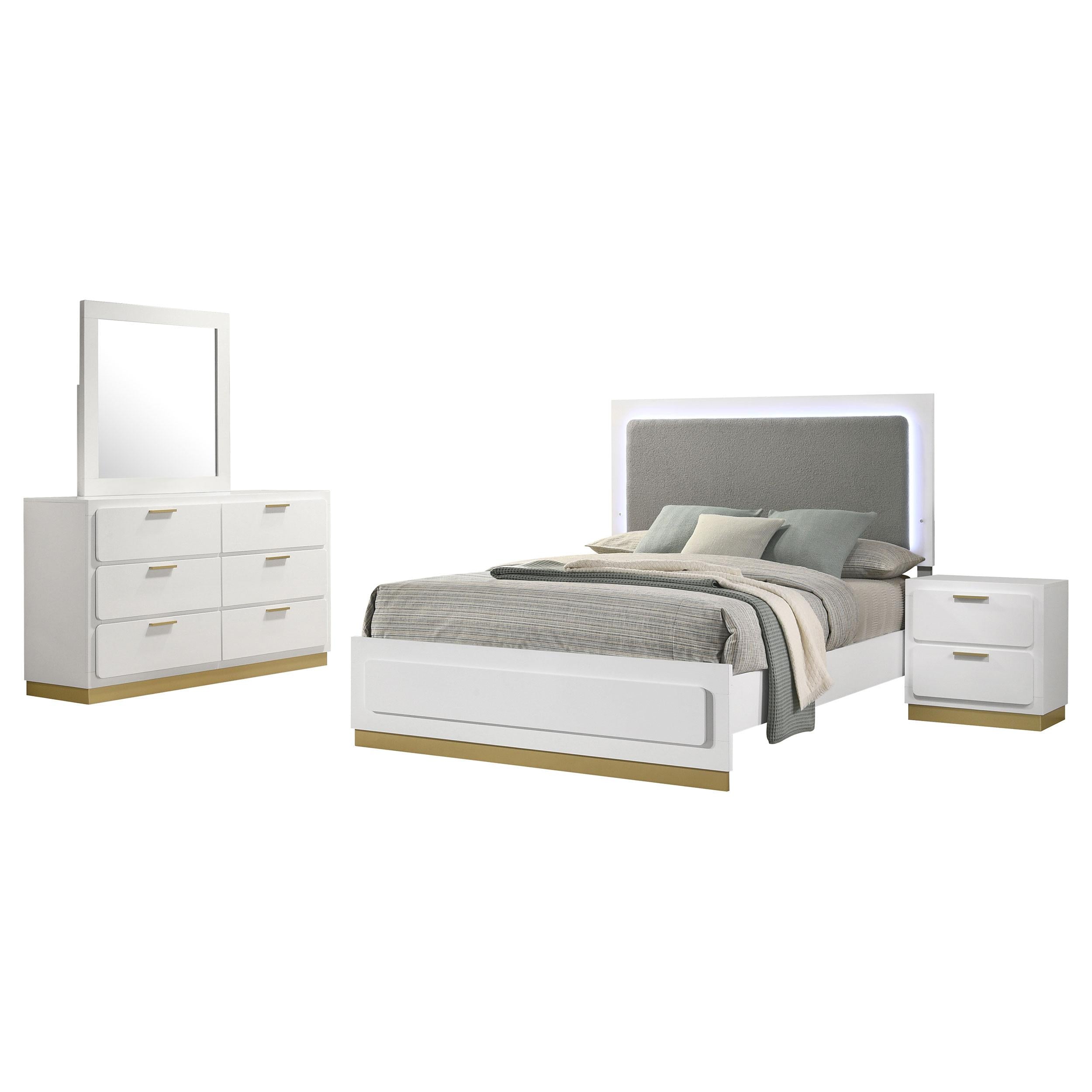 Caraway 4 Pc Bedroom Set - Ideal Furniture (Fresno,CA) 