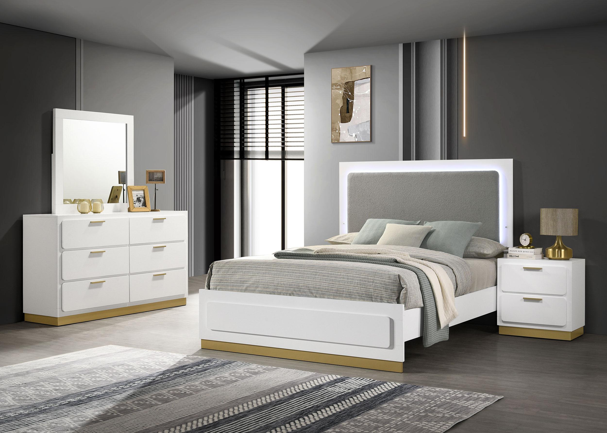 Caraway 4 Pc Bedroom Set - Ideal Furniture (Fresno,CA) 