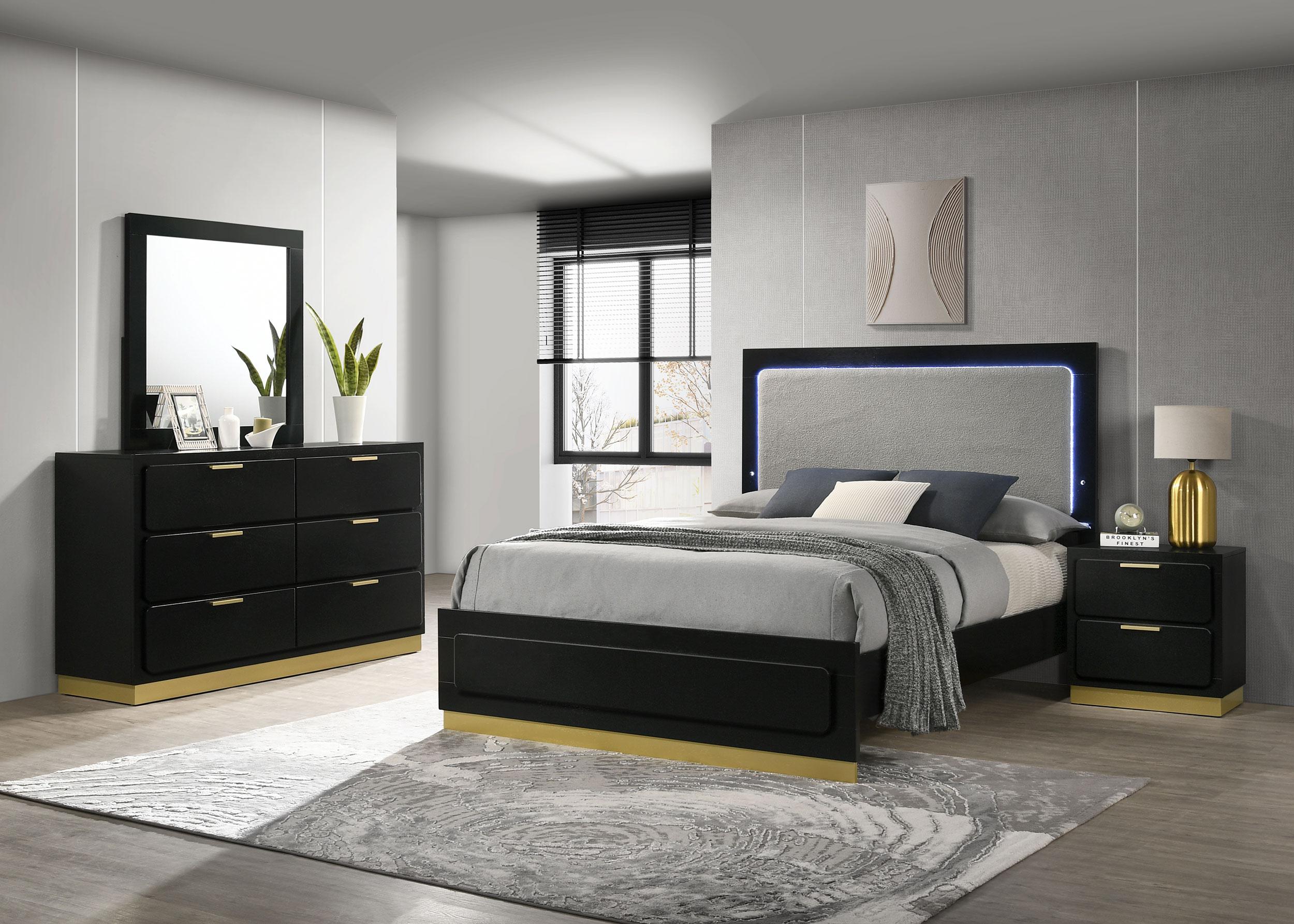 Caraway 4 Pc Bedroom Set - Ideal Furniture (Fresno,CA) 