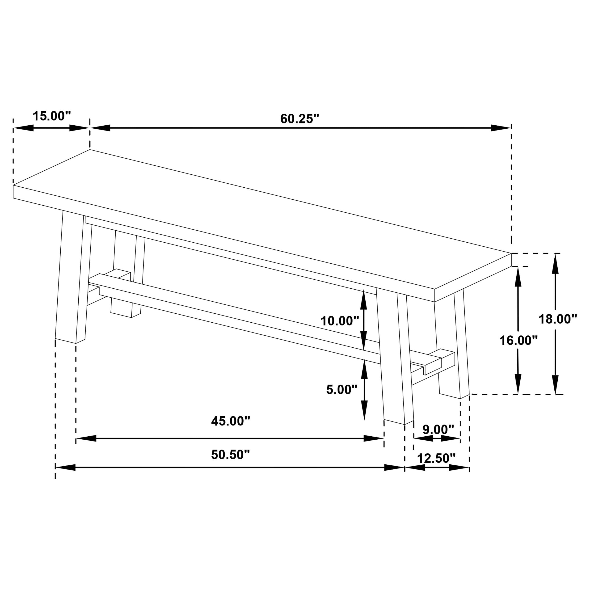 Middleton Benches - Ideal Furniture (Fresno,CA) 