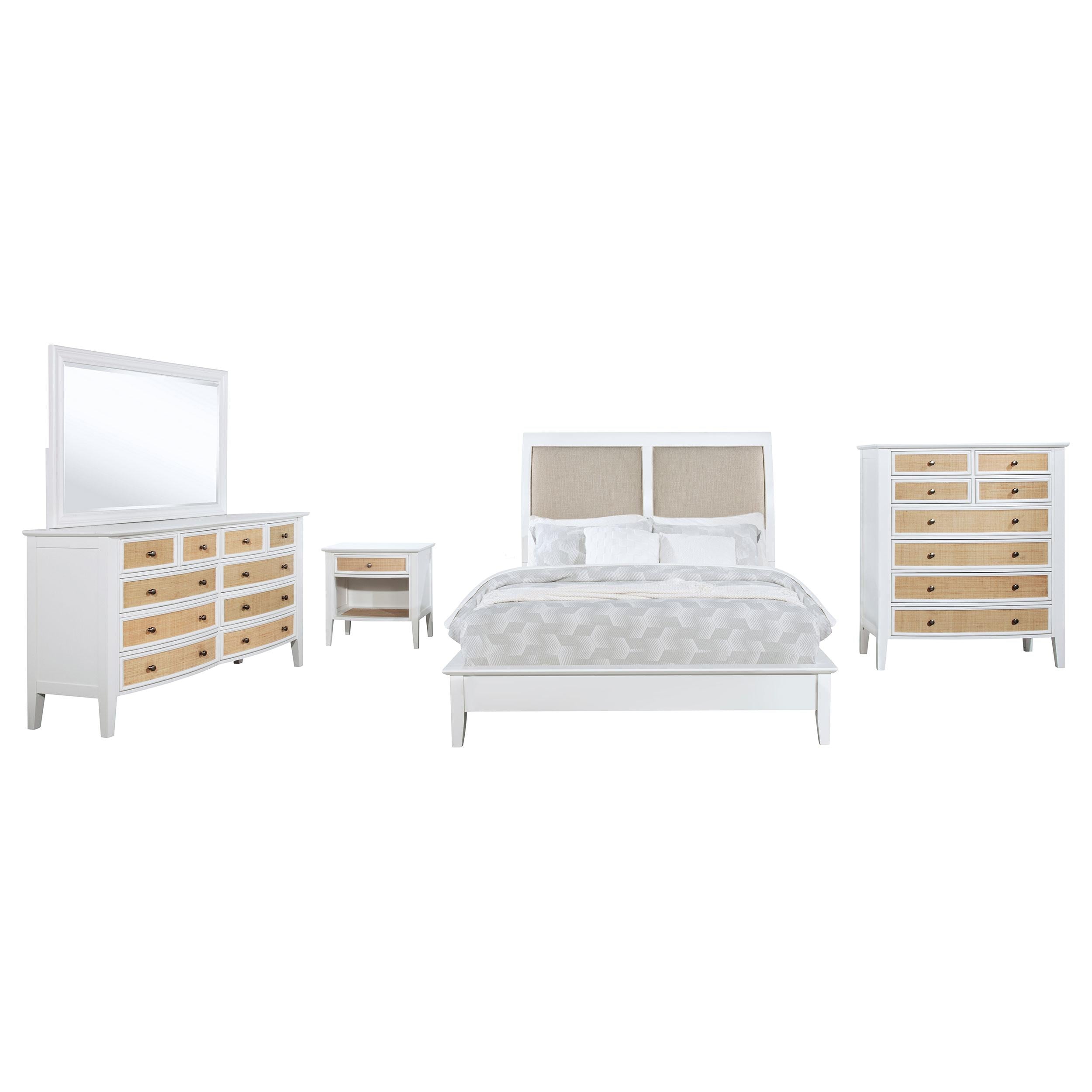 Bexhill 5 Pc Bedroom Set - Ideal Furniture (Fresno,CA) 