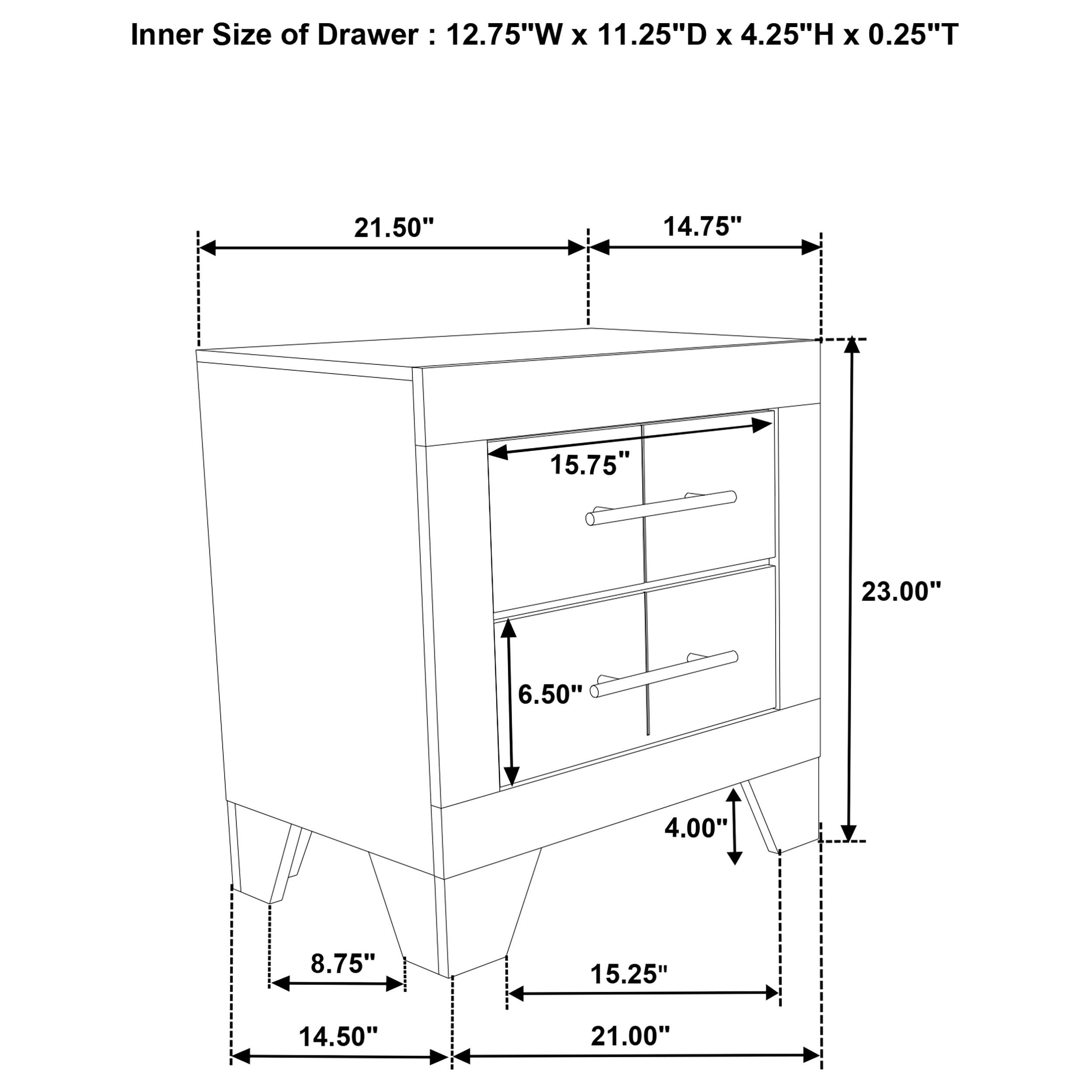 Trenton Nightstands - Ideal Furniture (Fresno,CA) 