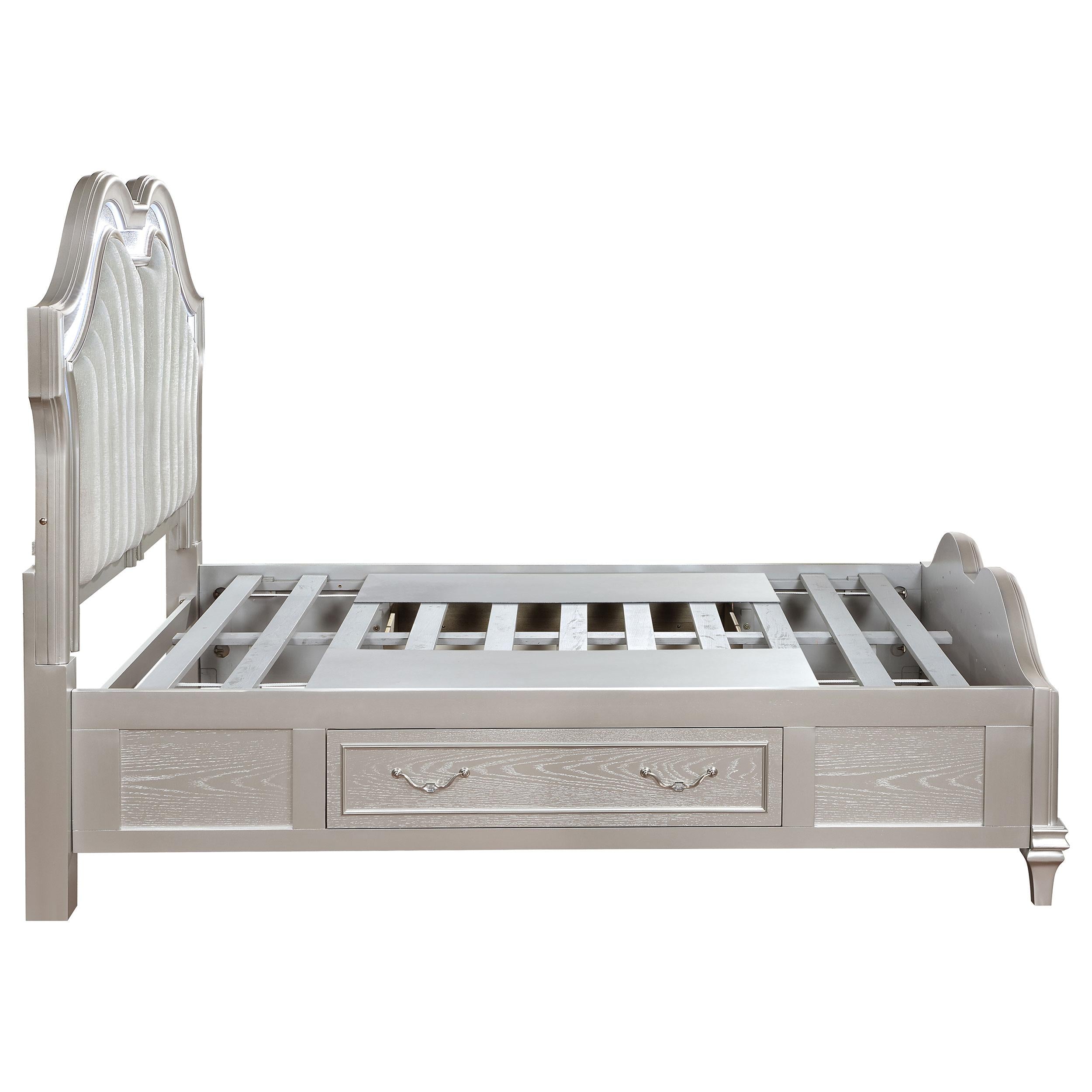 Evangeline 4 Pc Bedroom Set - Ideal Furniture (Fresno,CA) 