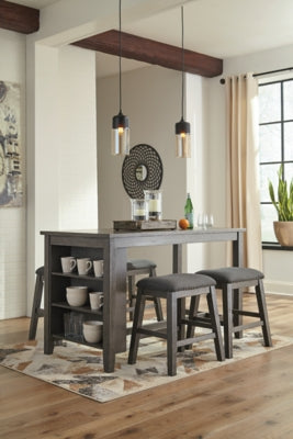Caitbrook Counter Height Dining Package - Ideal Furniture (Fresno,CA) 