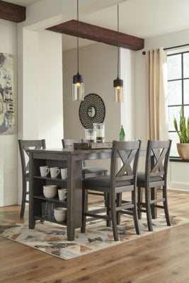 Caitbrook Counter Height Upholstered Bar Stool - Ideal Furniture (Fresno,CA) 