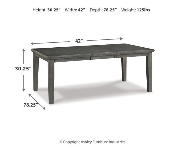 Hallanden Dining Extension Table - Ideal Furniture (Fresno,CA) 