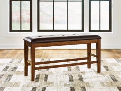 Ralene Counter Height Dining Bench - Ideal Furniture (Fresno,CA) 