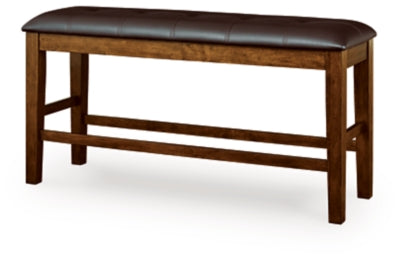 Ralene Counter Height Dining Bench - Ideal Furniture (Fresno,CA) 