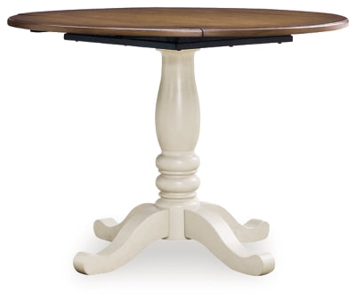 Wirloni Dining Drop Leaf Table - Ideal Furniture (Fresno,CA) 