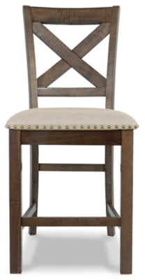 Moriville Counter Height Dining Set - Ideal Furniture (Fresno,CA) 
