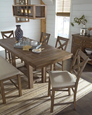 Moriville Counter Height Dining Set - Ideal Furniture (Fresno,CA) 
