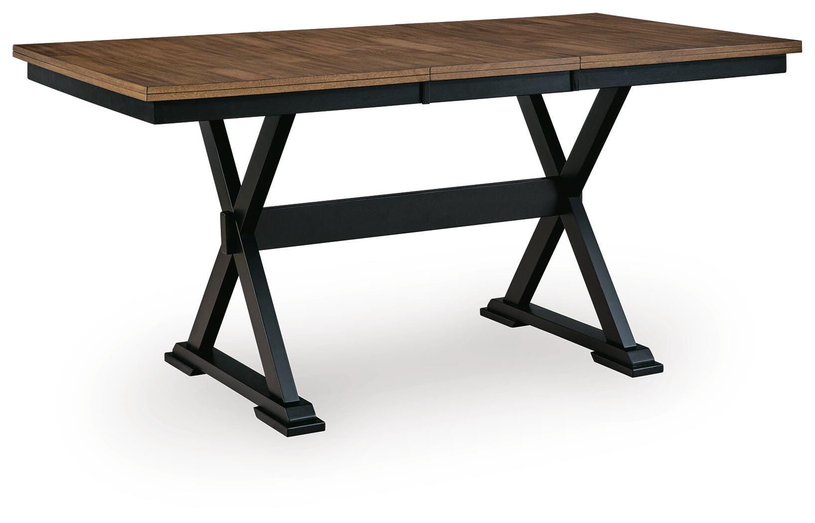 Wildenauer Counter Height Butterfly Extension Table - Ideal Furniture (Fresno,CA) 