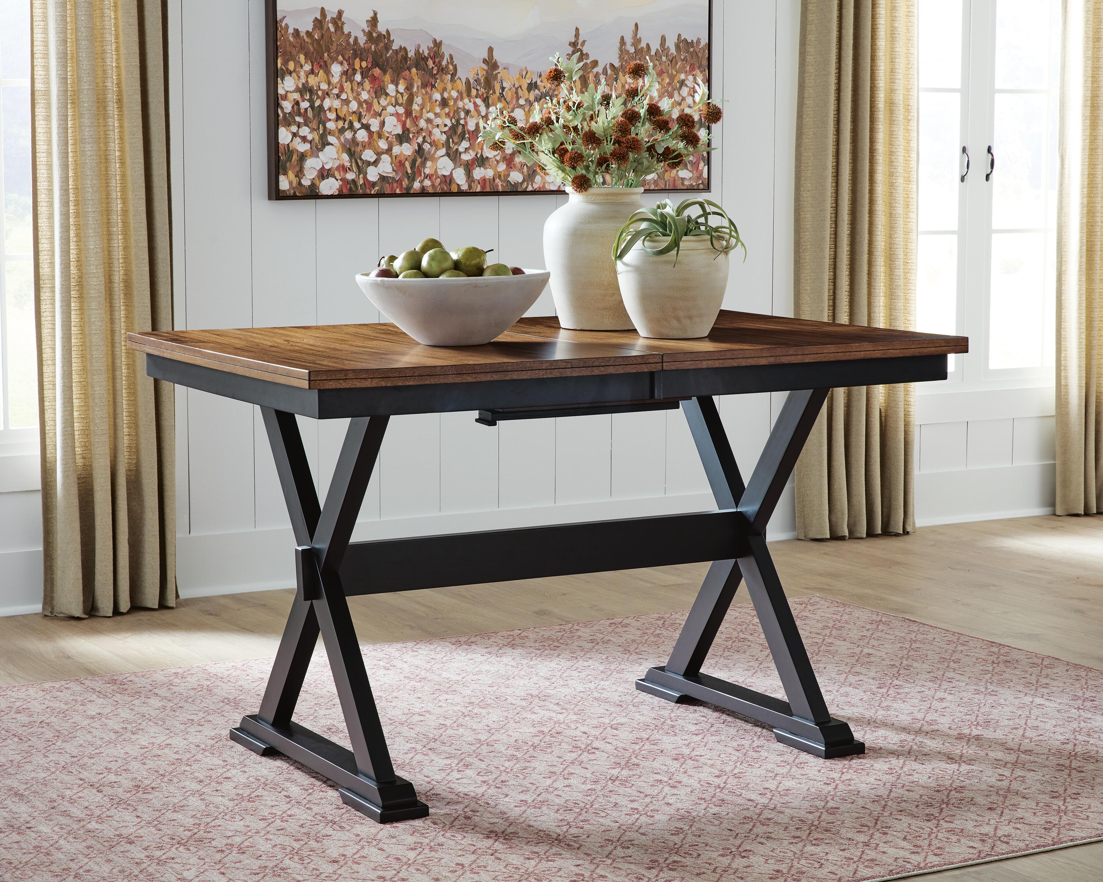 Wildenauer Counter Height Butterfly Extension Table - Ideal Furniture (Fresno,CA) 