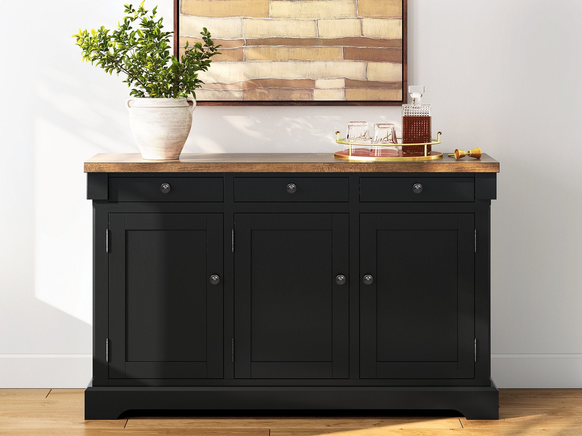 Wildenauer Dining Buffet - Ideal Furniture (Fresno,CA) 