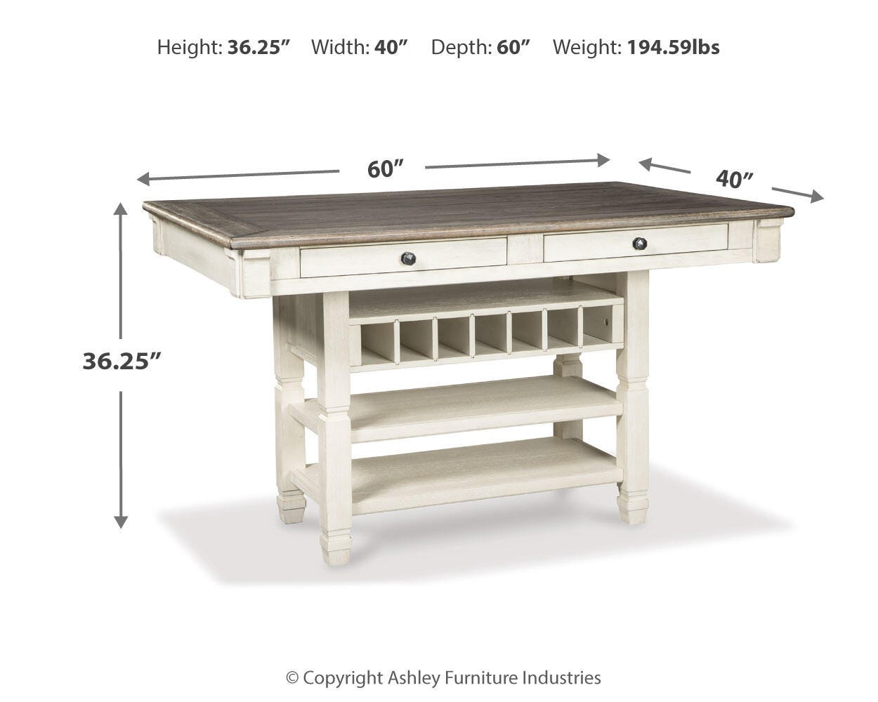 Bolanburg Dining Room Set - Ideal Furniture (Fresno,CA) 