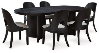 Rowanbeck Dining Package - Ideal Furniture (Fresno,CA) 
