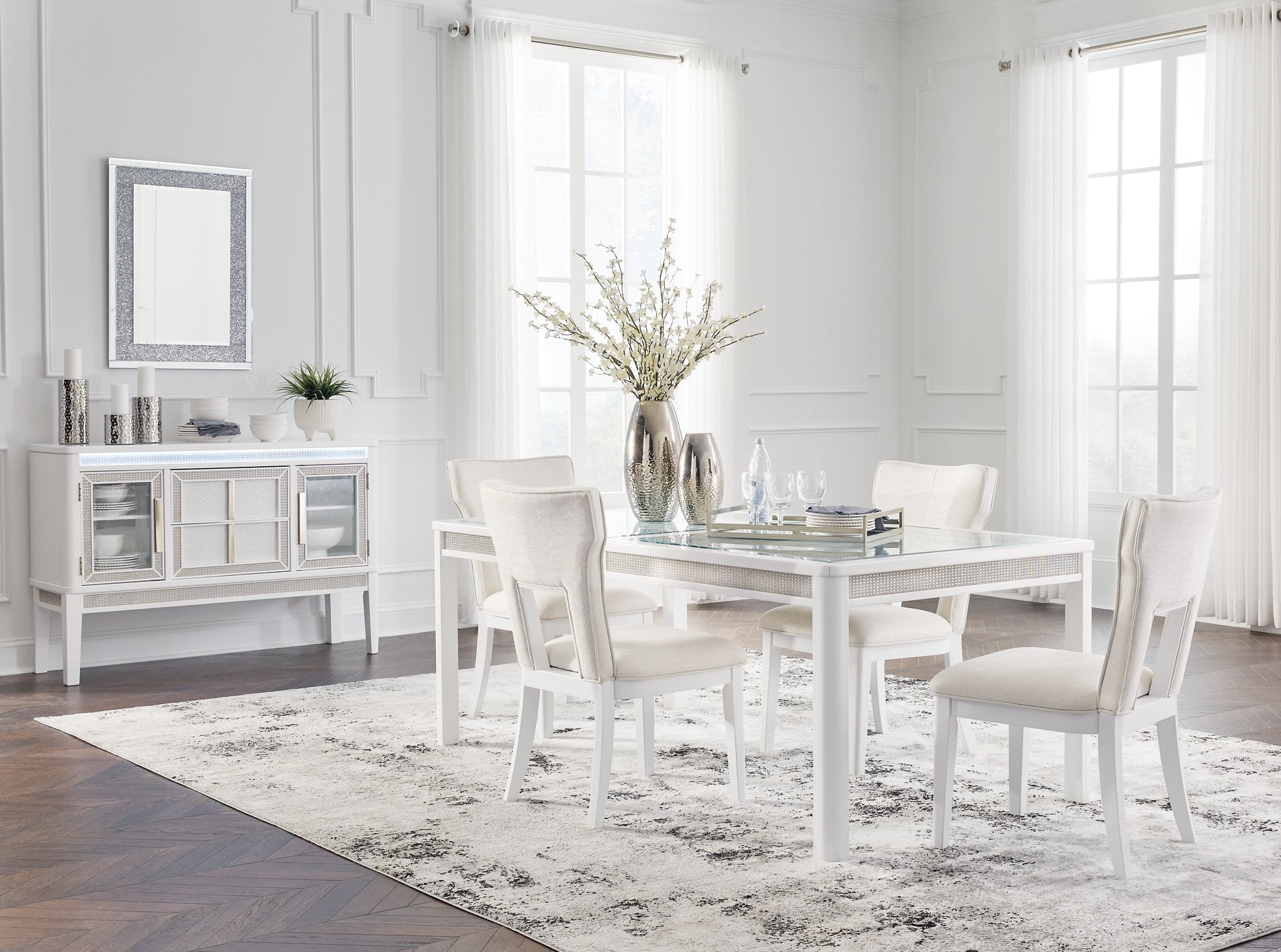 Chalanna Dining Package - Ideal Furniture (Fresno,CA) 