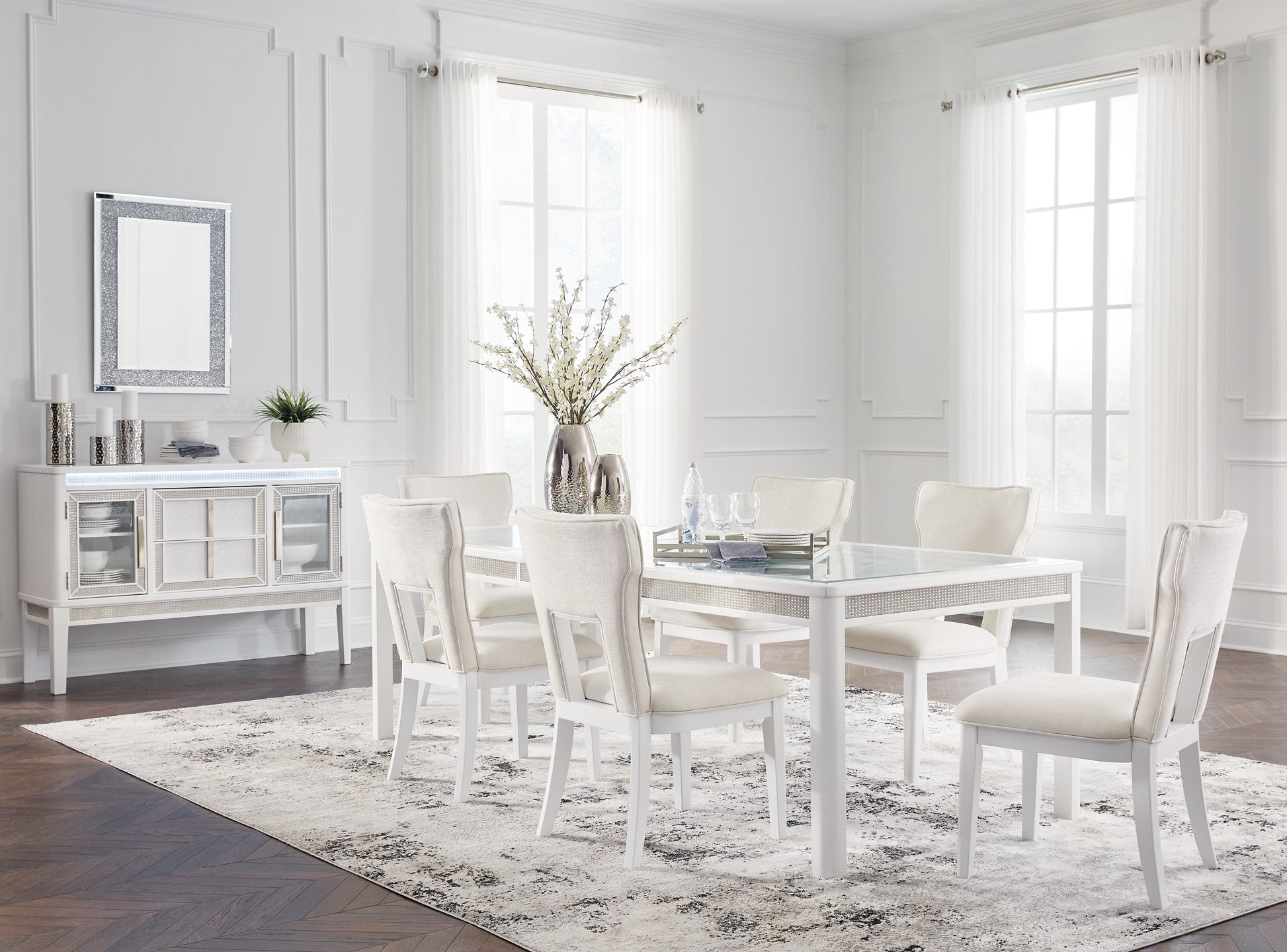 Chalanna Dining Package - Ideal Furniture (Fresno,CA) 