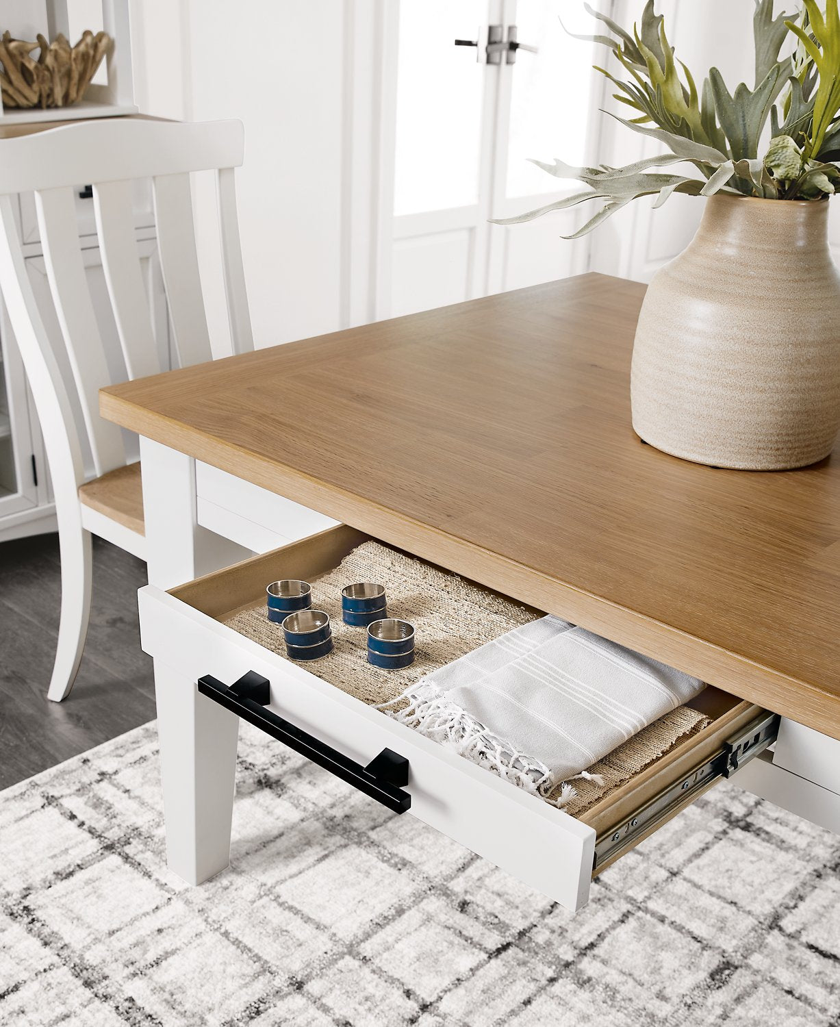 Ashbryn Dining Set - Ideal Furniture (Fresno,CA) 