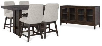 Burkhaus Dining Room Set - Ideal Furniture (Fresno,CA) 