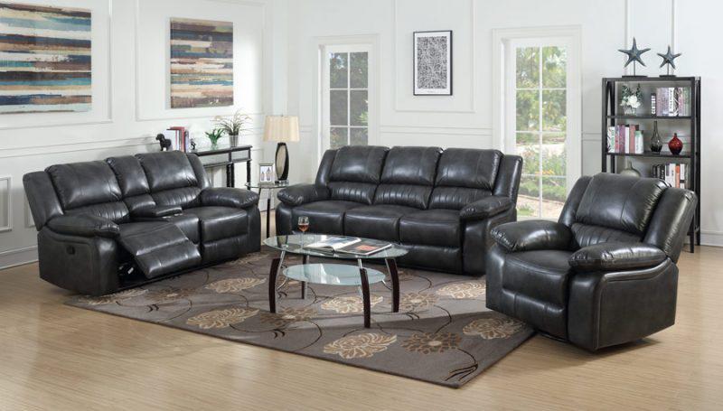 Emerald Home Navarro Sofa in Gray - Ideal Furniture (Fresno,CA) 