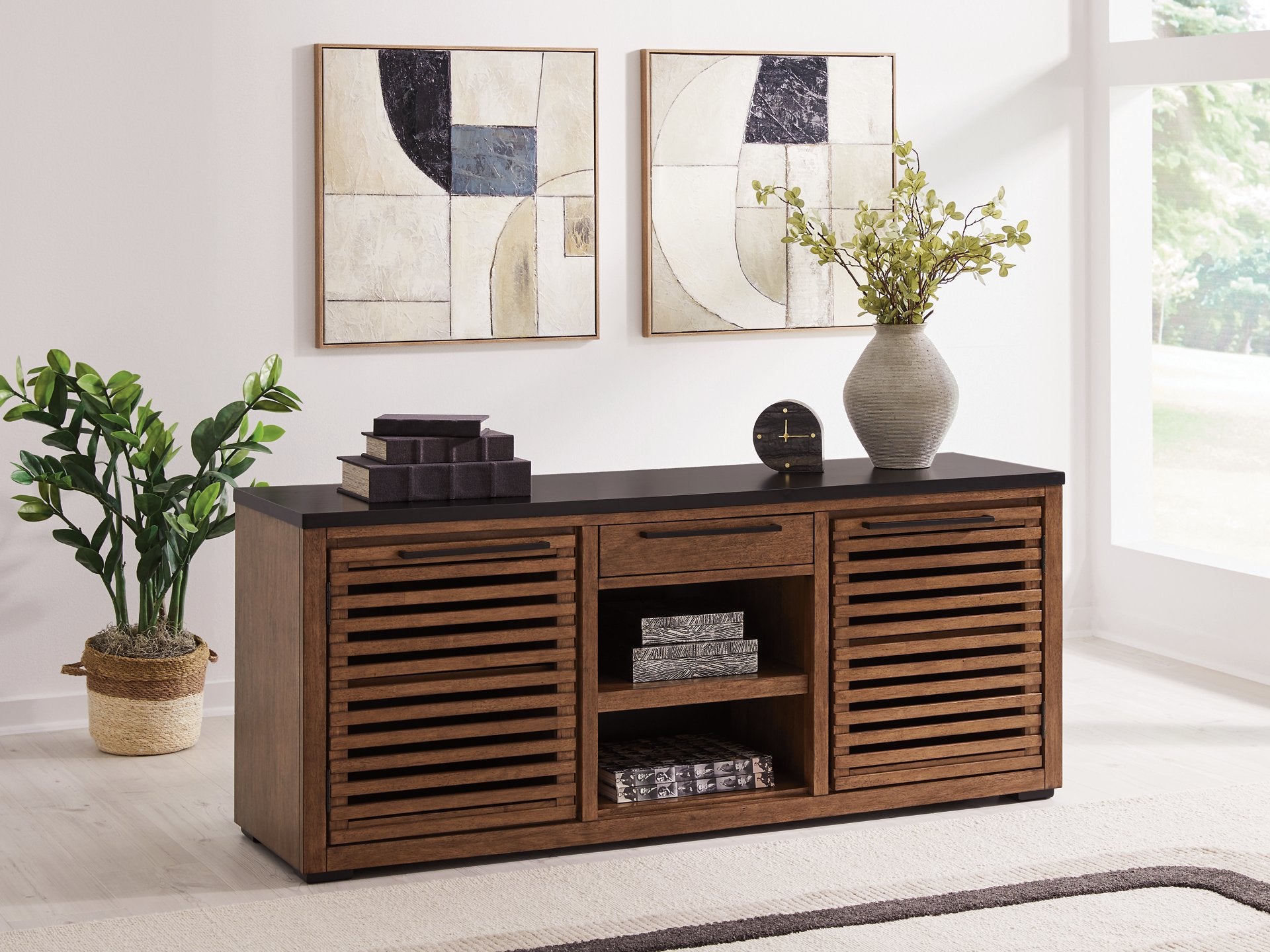Kallari Credenza - Ideal Furniture (Fresno,CA) 