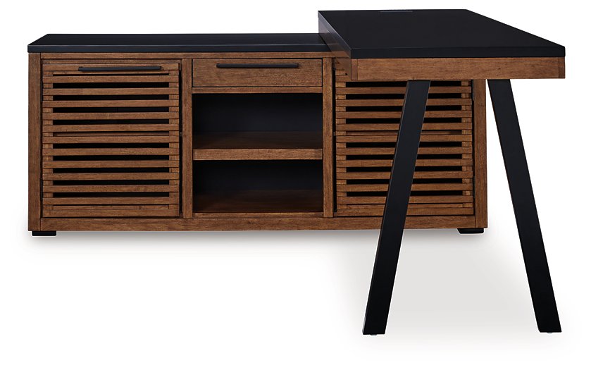 Kallari Credenza with Desk Return - Ideal Furniture (Fresno,CA) 