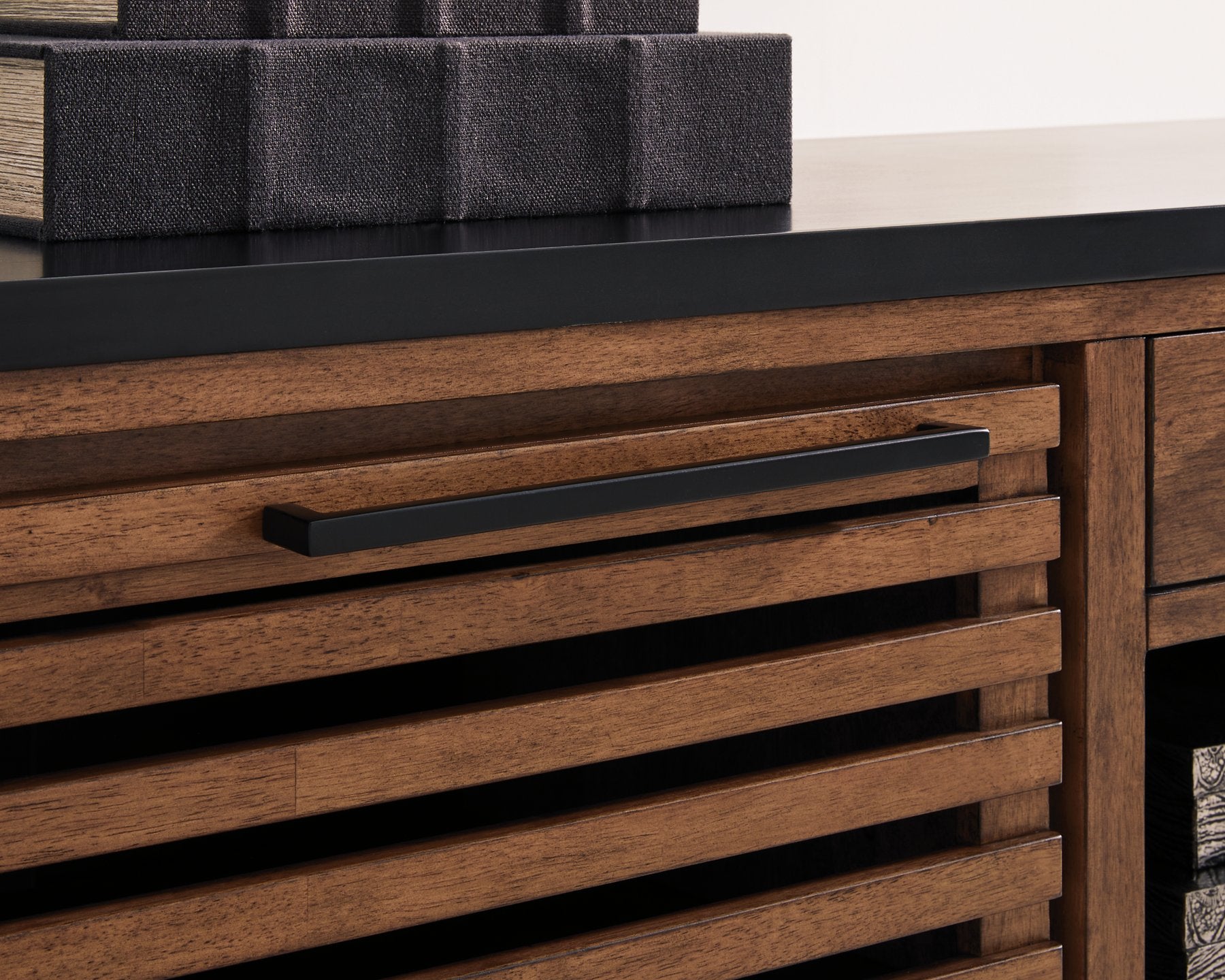 Kallari Credenza with Desk Return - Ideal Furniture (Fresno,CA) 