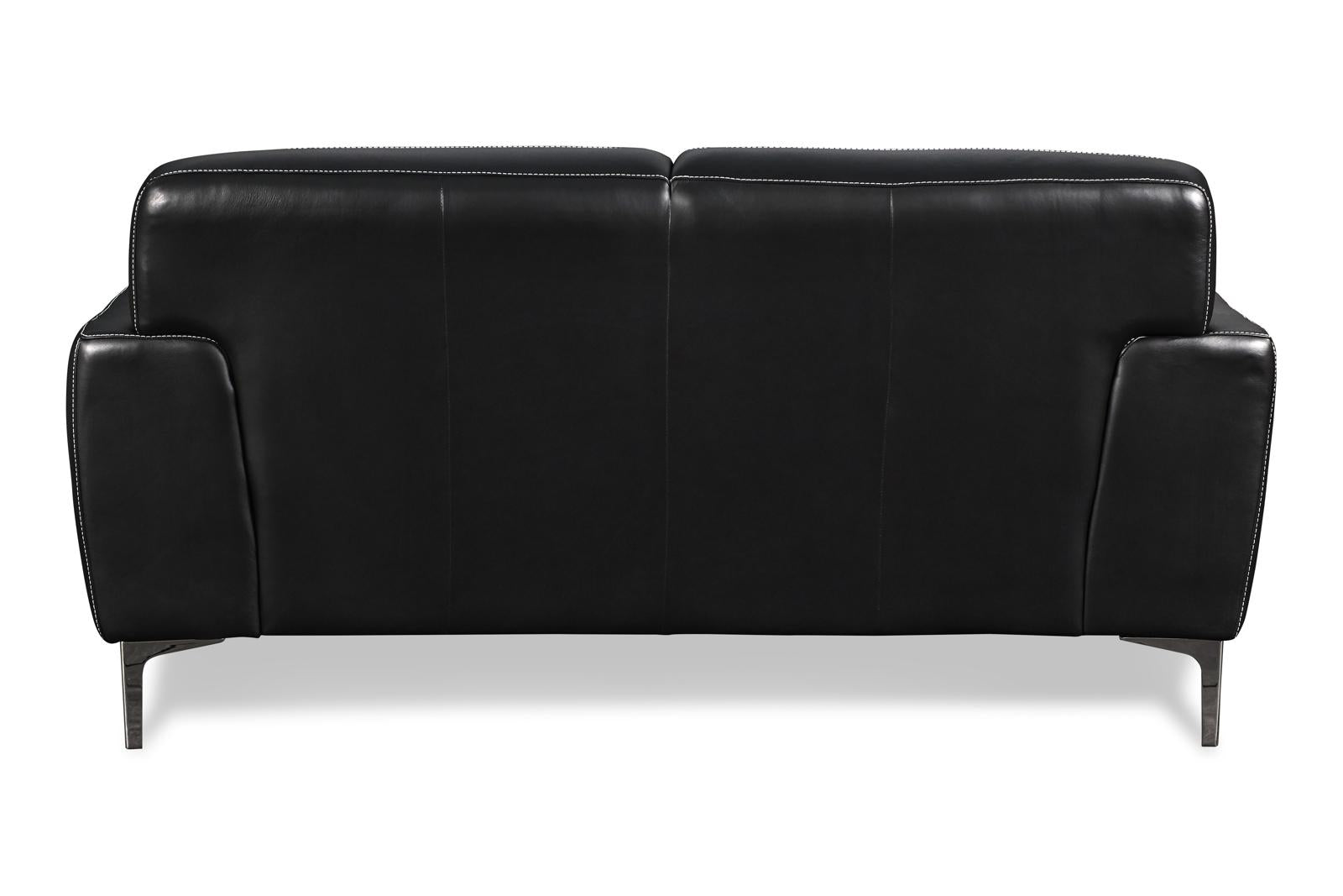 New Classic Carrara Loveseat in Black