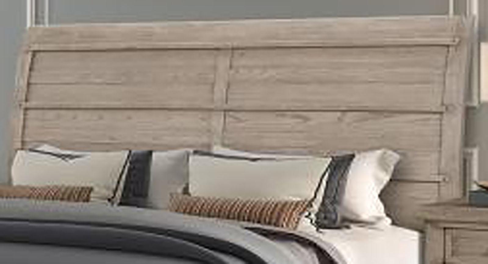 New Classic Furniture Fairfax King Storage Bed in Driftwood