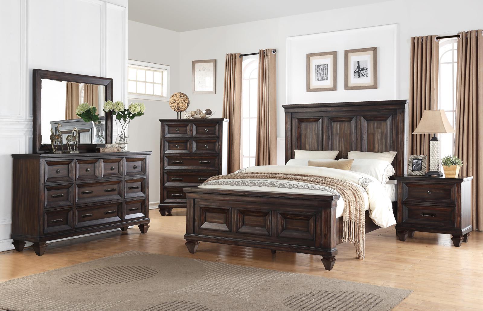 New Classic Sevilla King Bed in Walnut