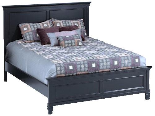 New Classic Tamarack Queen Panel Bed in Black