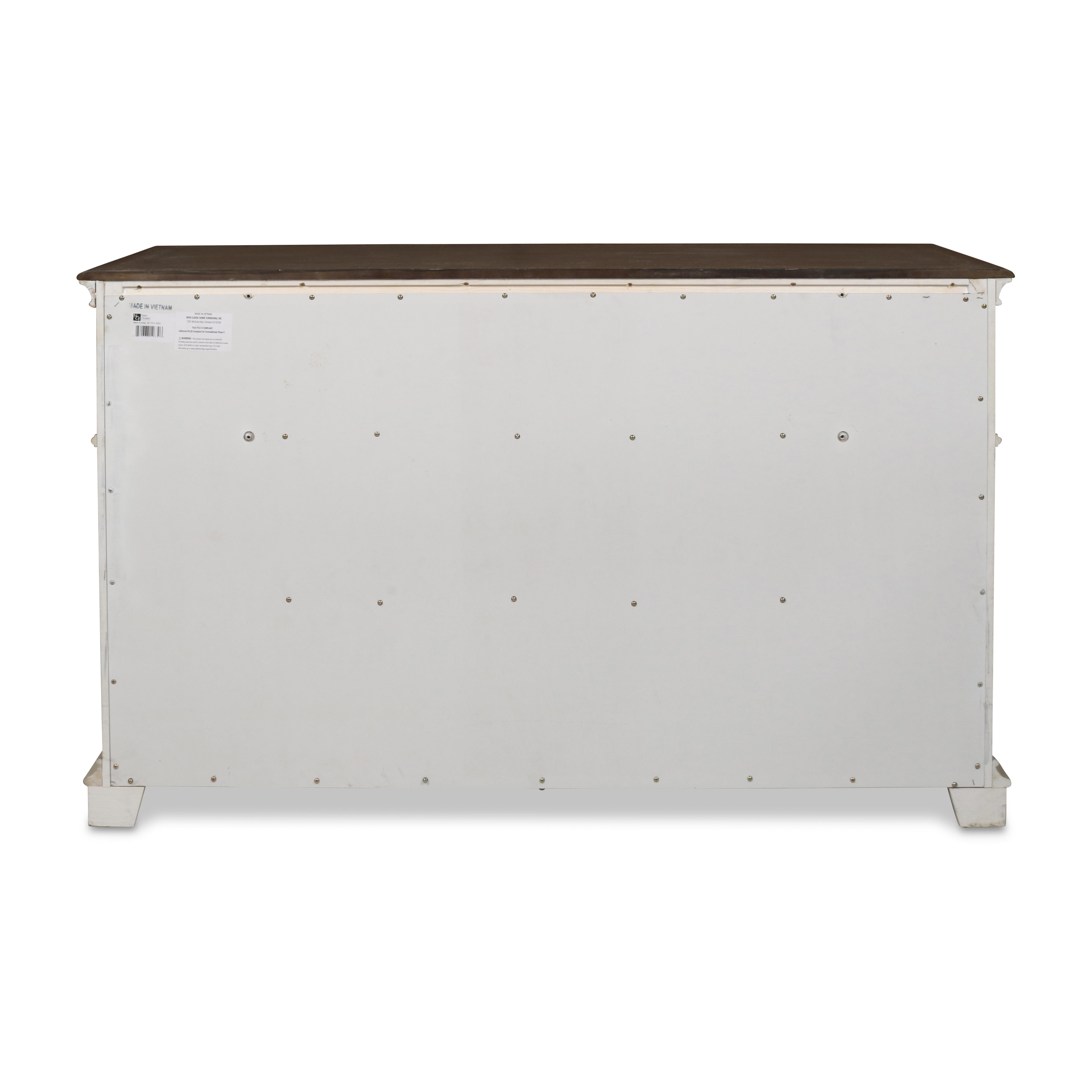 ANASTASIA DRESSER - ANT. WHITE - Ideal Furniture (Fresno,CA) 