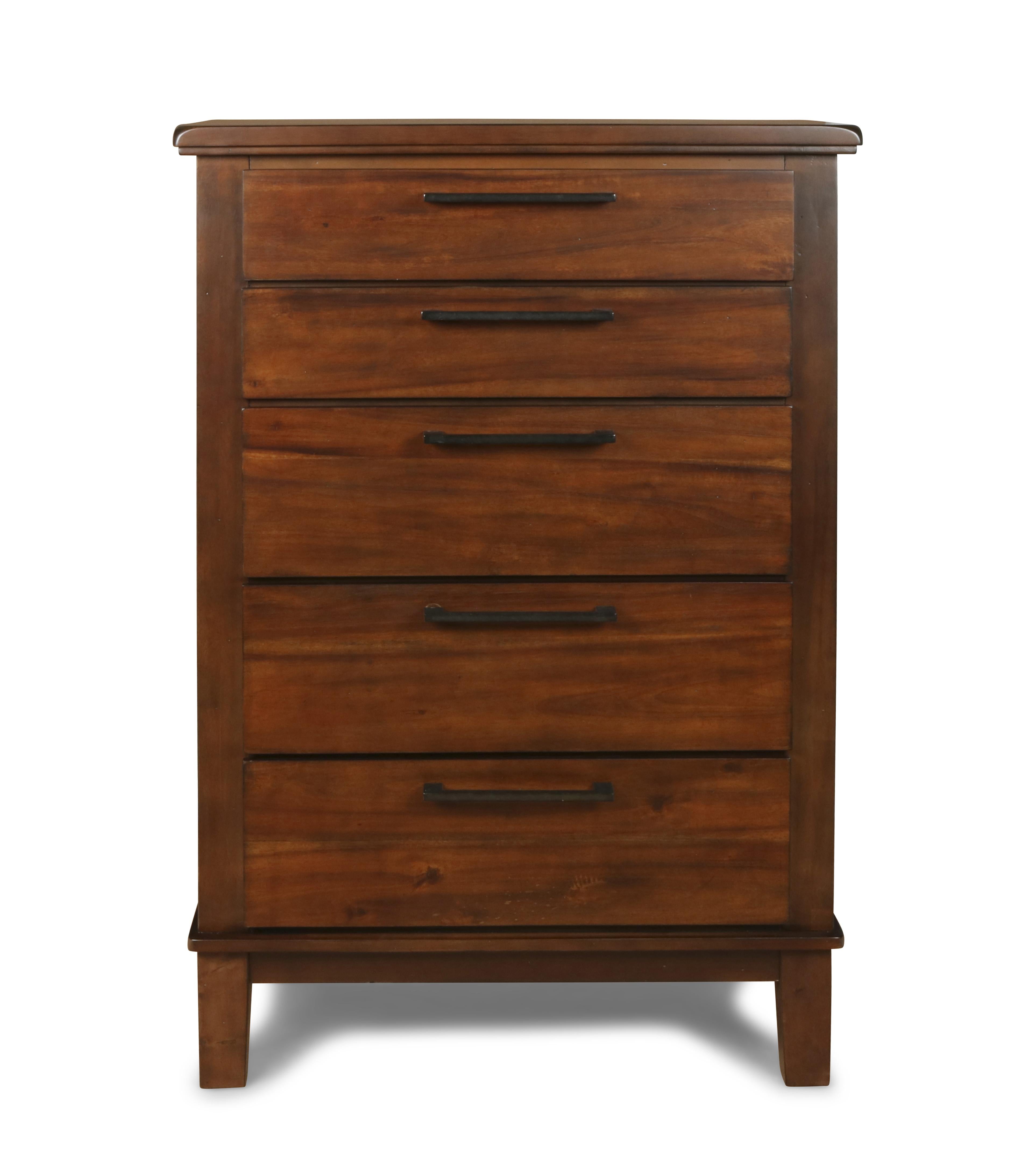 CAGNEY CHEST - CHESTNUT - Ideal Furniture (Fresno,CA) 