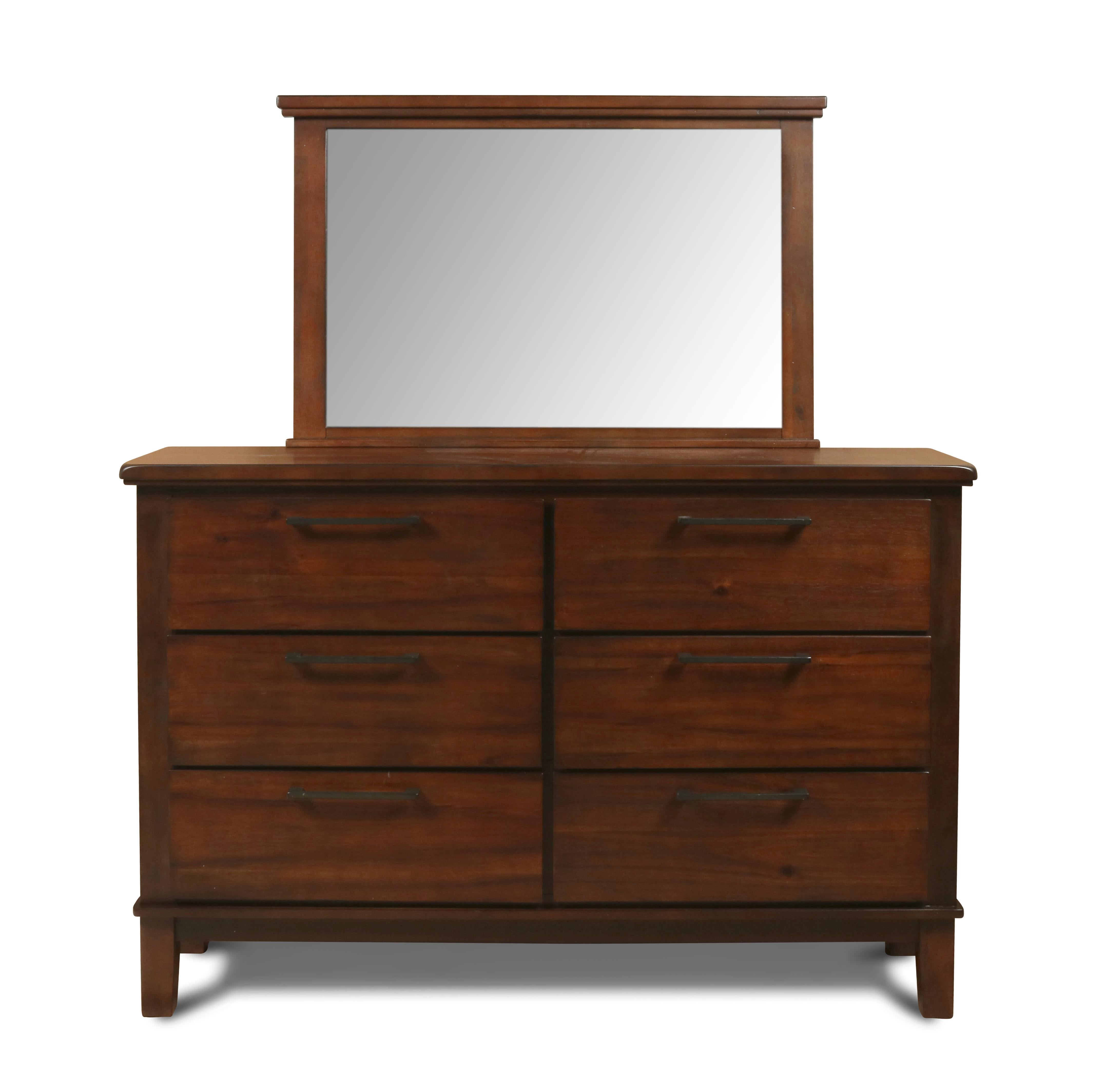 CAGNEY MIRROR - CHESTNUT - Ideal Furniture (Fresno,CA) 