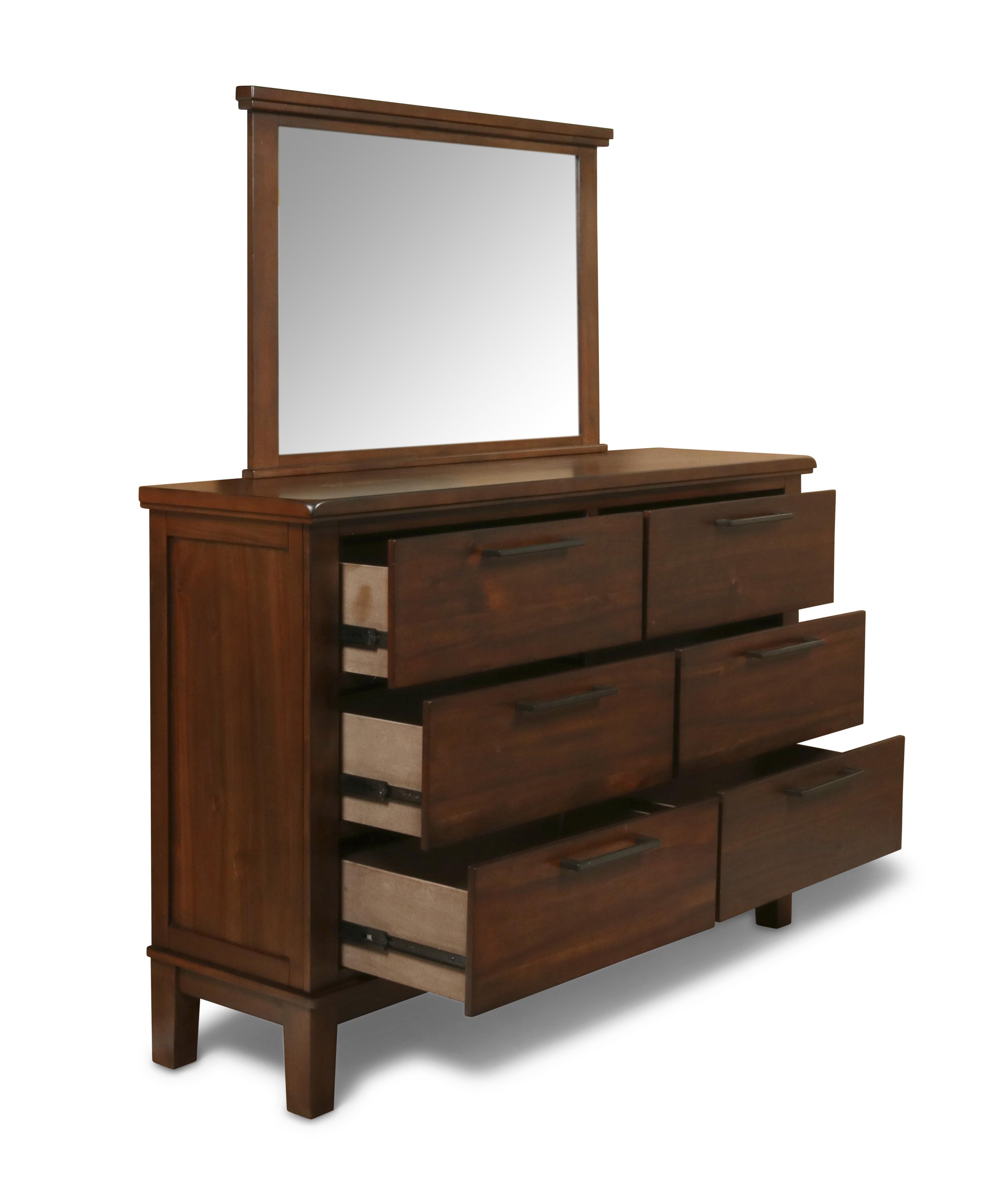 CAGNEY MIRROR - CHESTNUT - Ideal Furniture (Fresno,CA) 