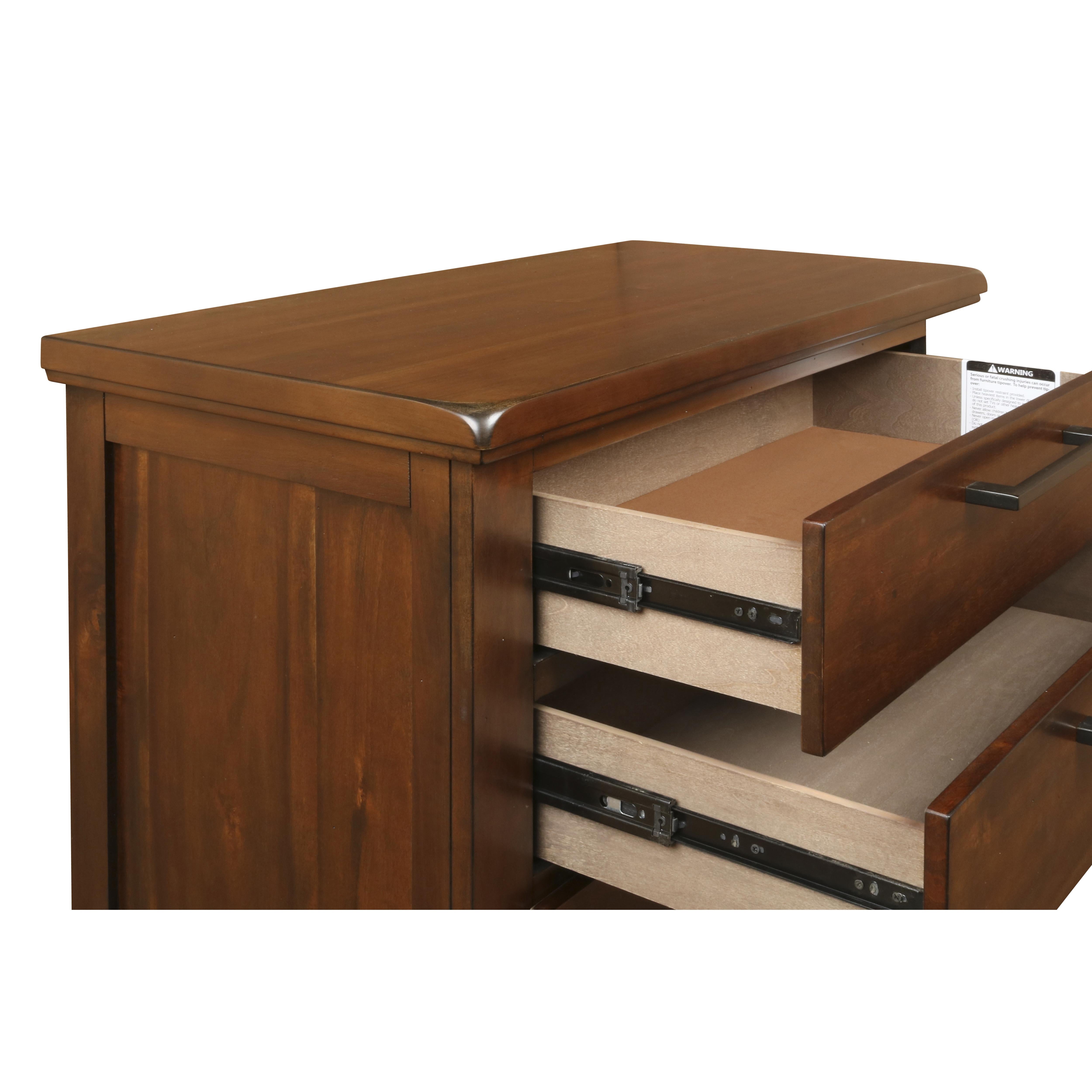 CAGNEY CHEST - CHESTNUT - Ideal Furniture (Fresno,CA) 