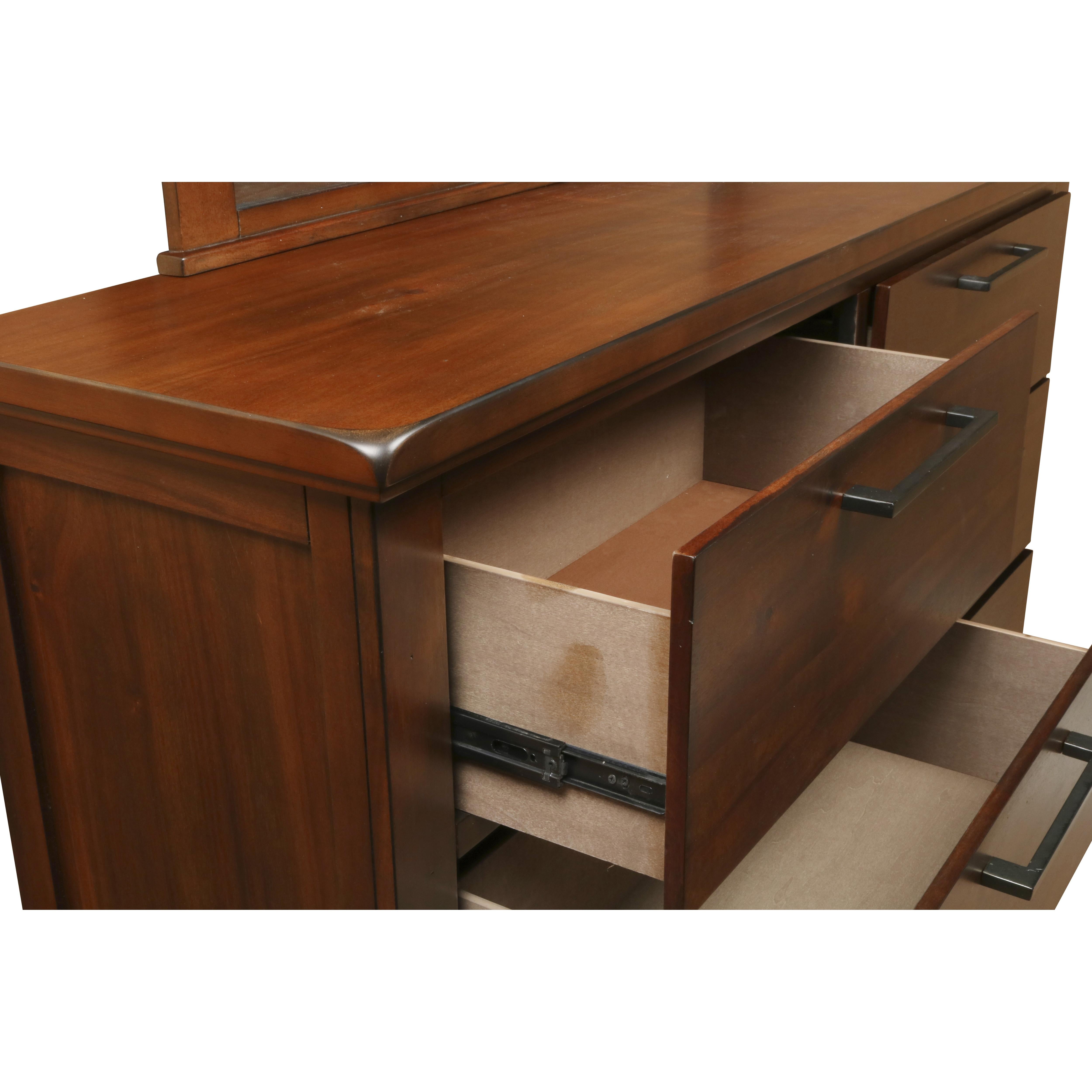 CAGNEY DRESSER - CHESTNUT - Ideal Furniture (Fresno,CA) 