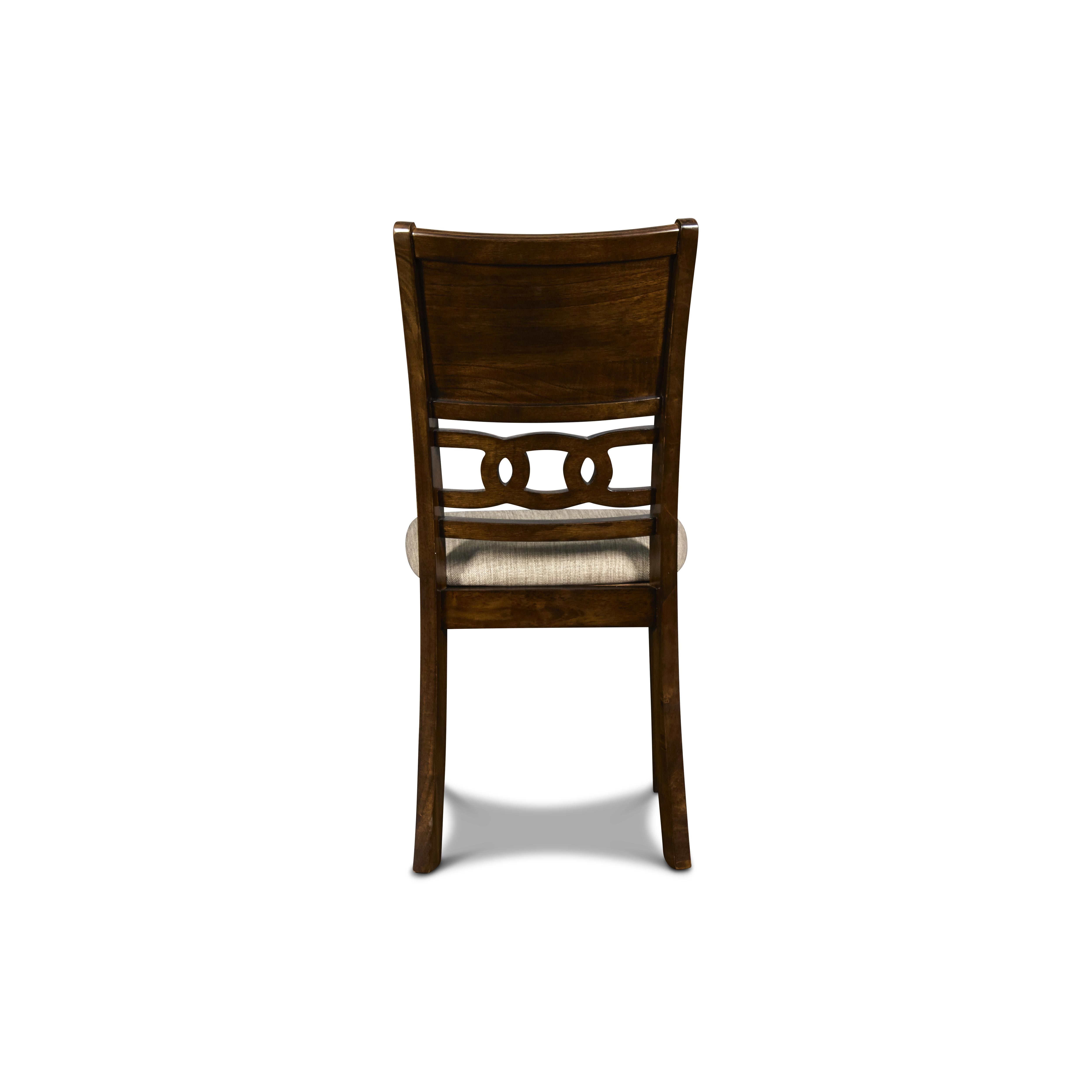 GIA ROUND DINING 5 PC SET - CHERRY - Ideal Furniture (Fresno,CA) 
