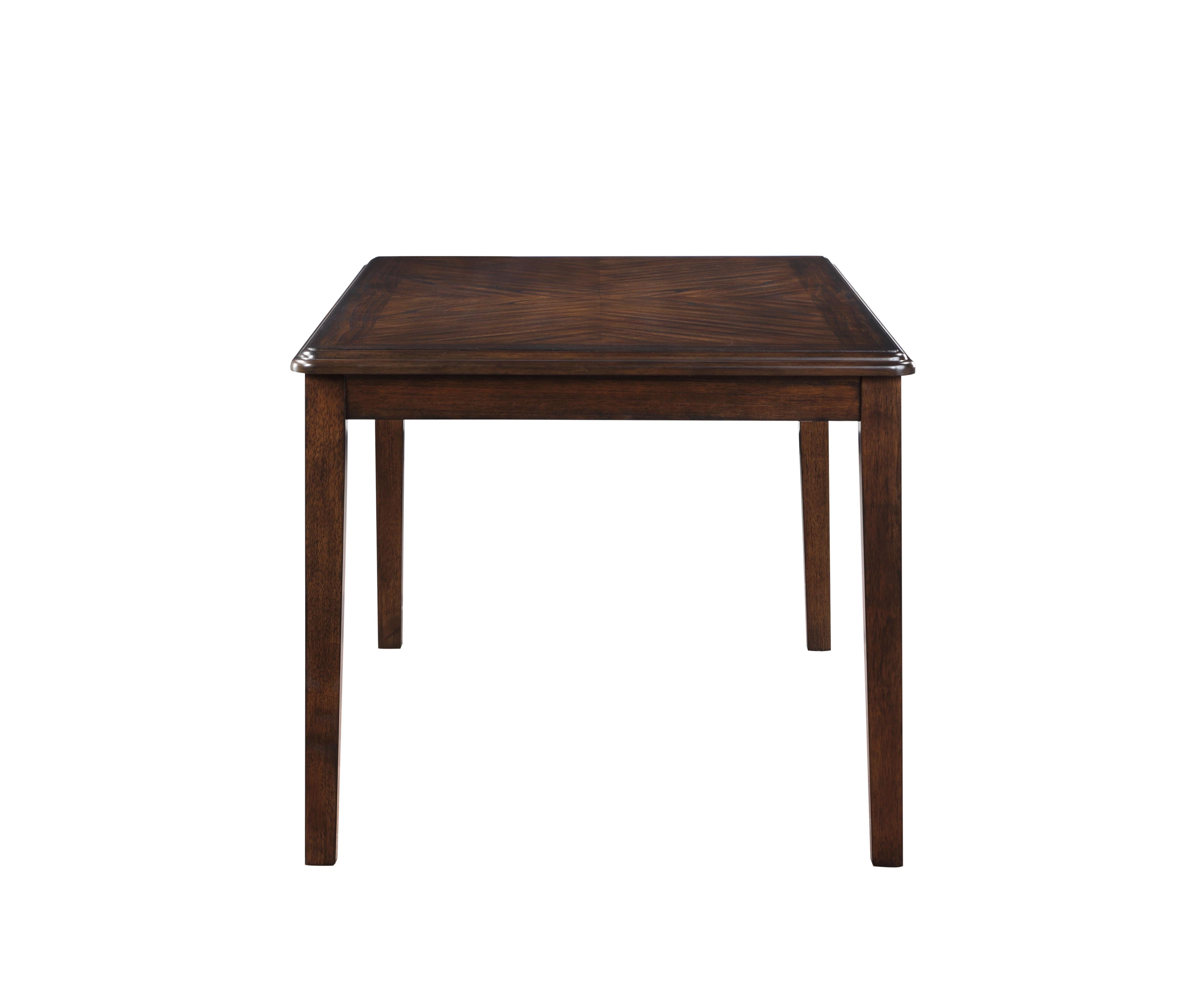 GIA 60" DINING TABLE+CHAIRS (5 PCS/CTN) -CHERRY - Ideal Furniture (Fresno,CA) 