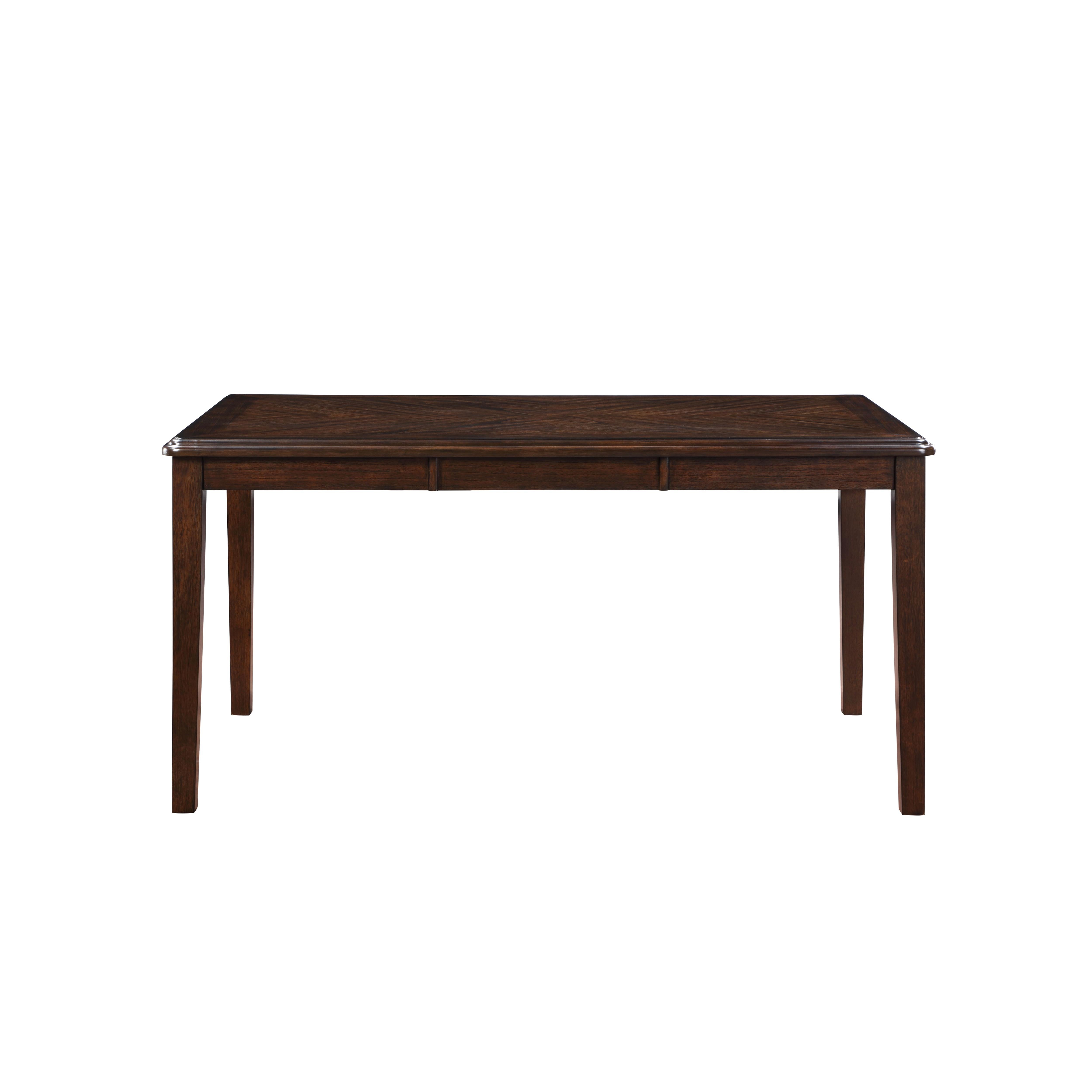 GIA 60" DINING TABLE+CHAIRS (5 PCS/CTN) -CHERRY - Ideal Furniture (Fresno,CA) 