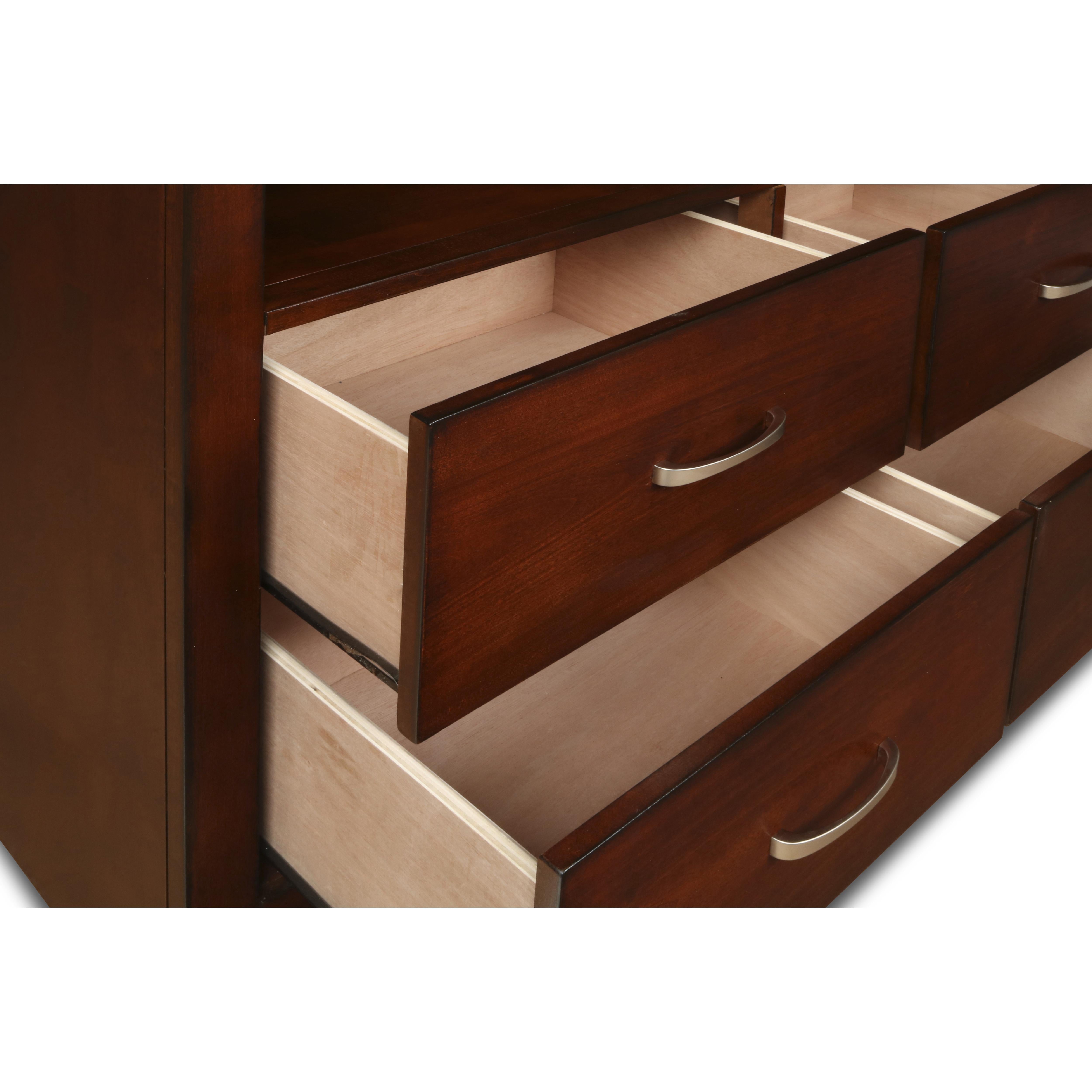 KENSINGTON MEDIA CHEST- BURNISHED CHERRY - Ideal Furniture (Fresno,CA) 